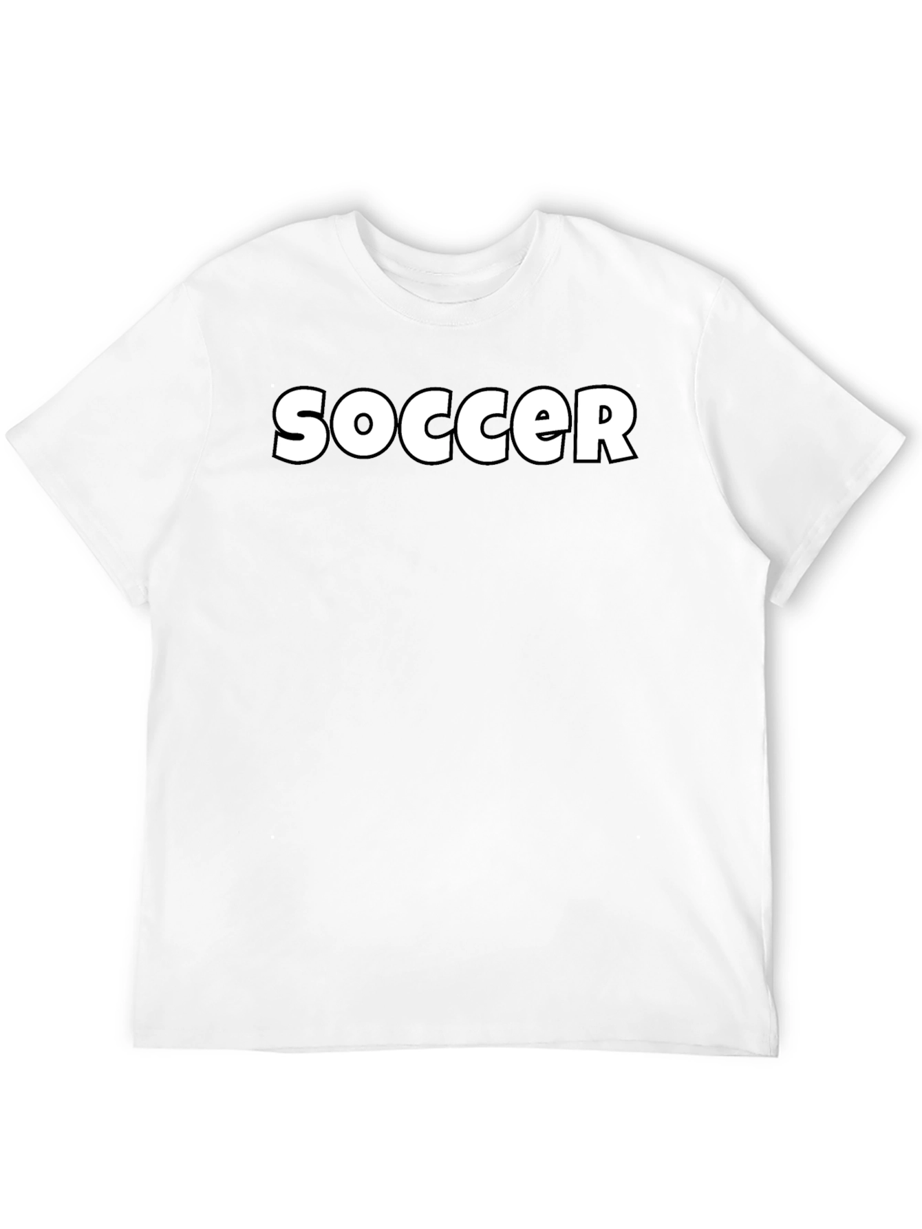 Soccer T-Shirt - Casual Graphic Tee