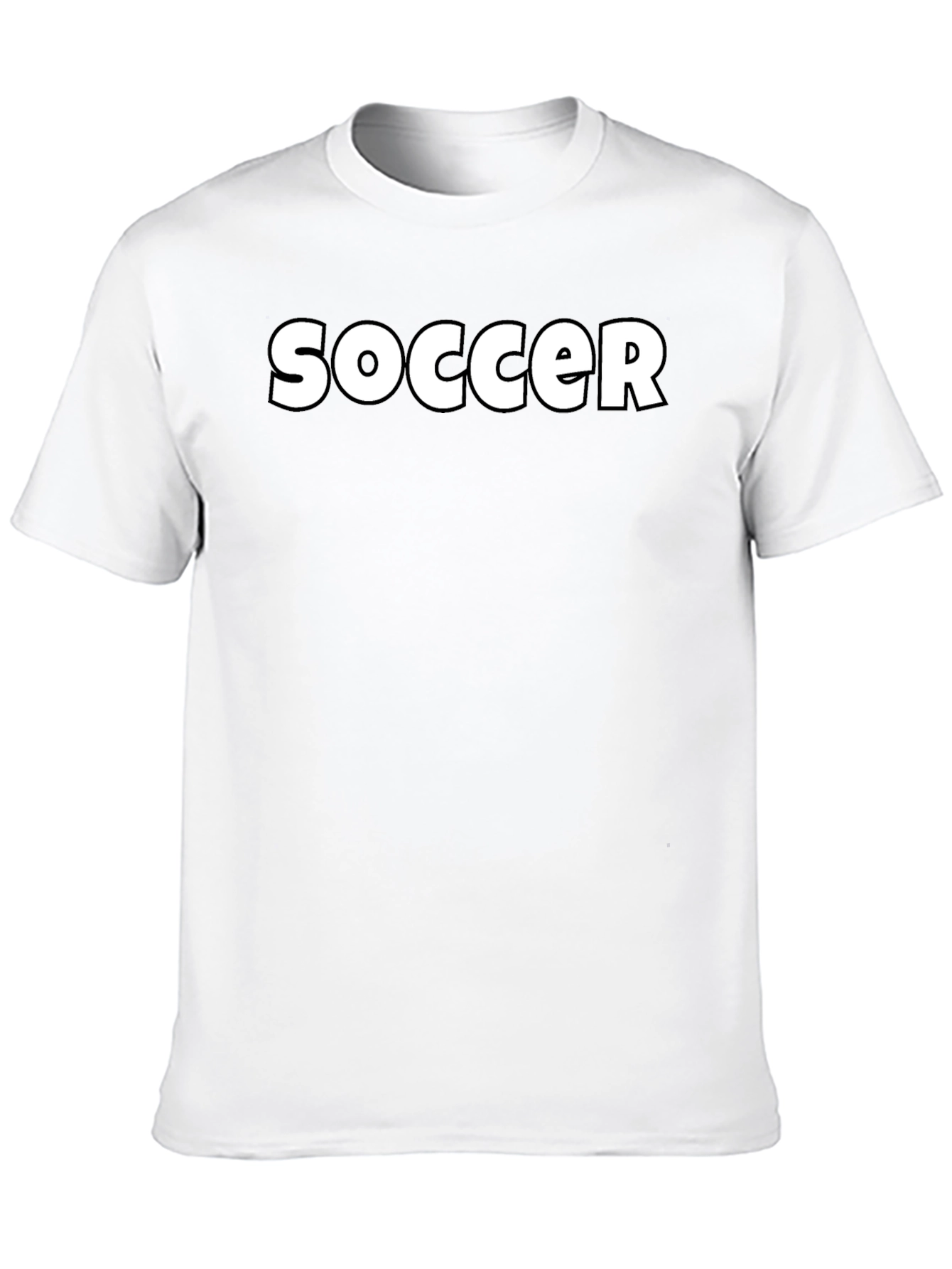 Soccer T-Shirt - Casual Graphic Tee