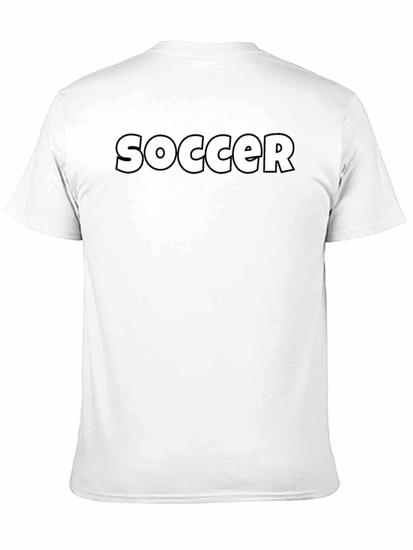 Soccer T-Shirt - Casual Graphic Tee