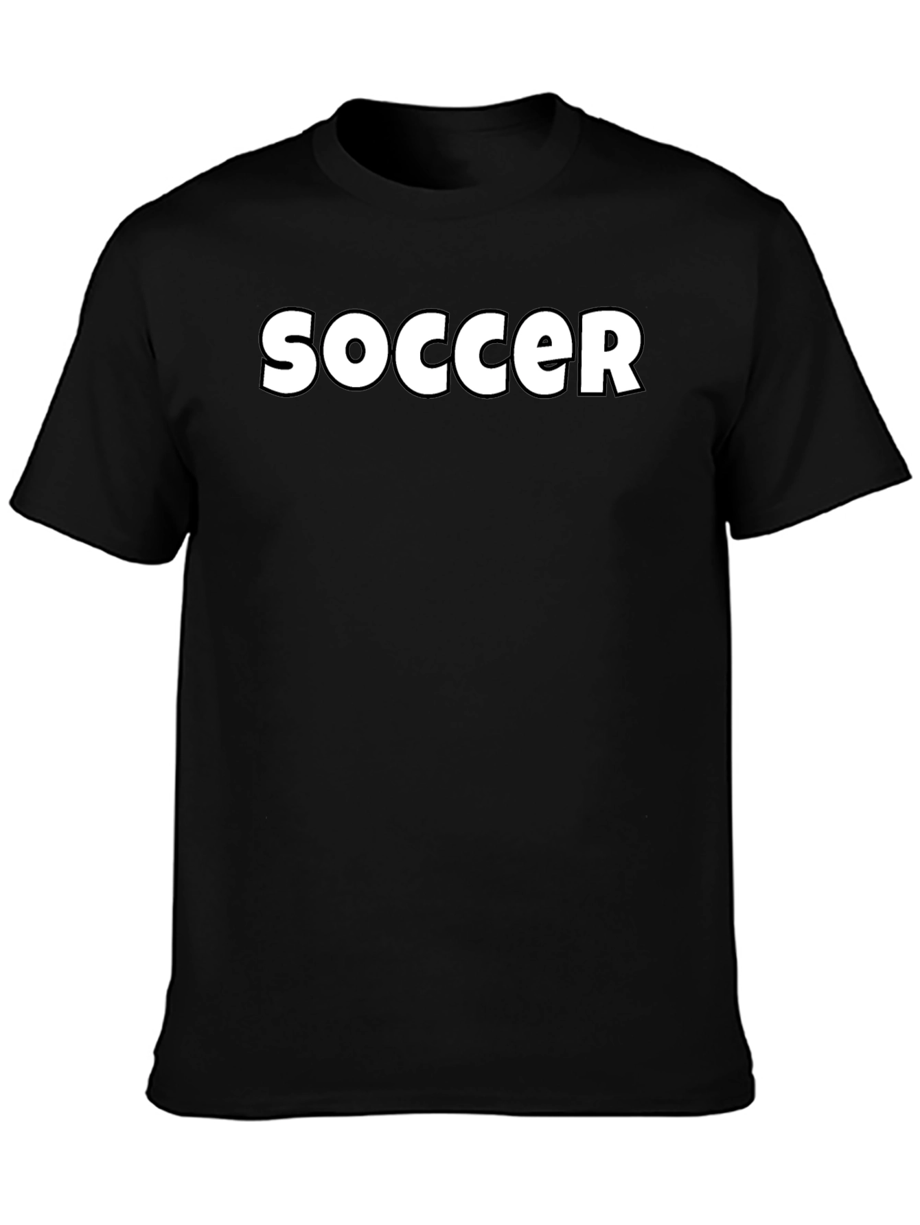 Soccer T-Shirt - Casual Graphic Tee