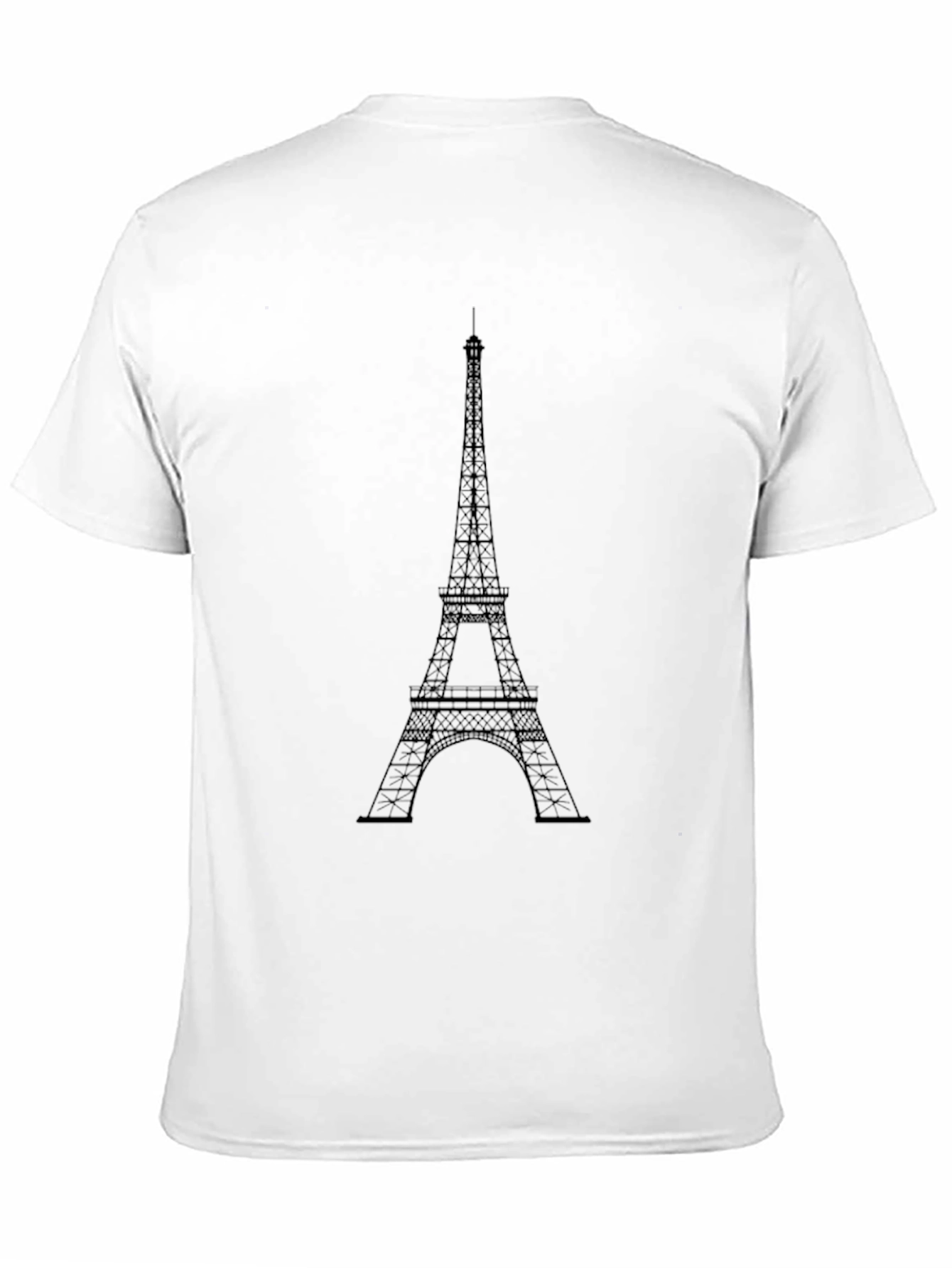 Eiffel Tower Graphic Tee - Paris Souvenir T-Shirt