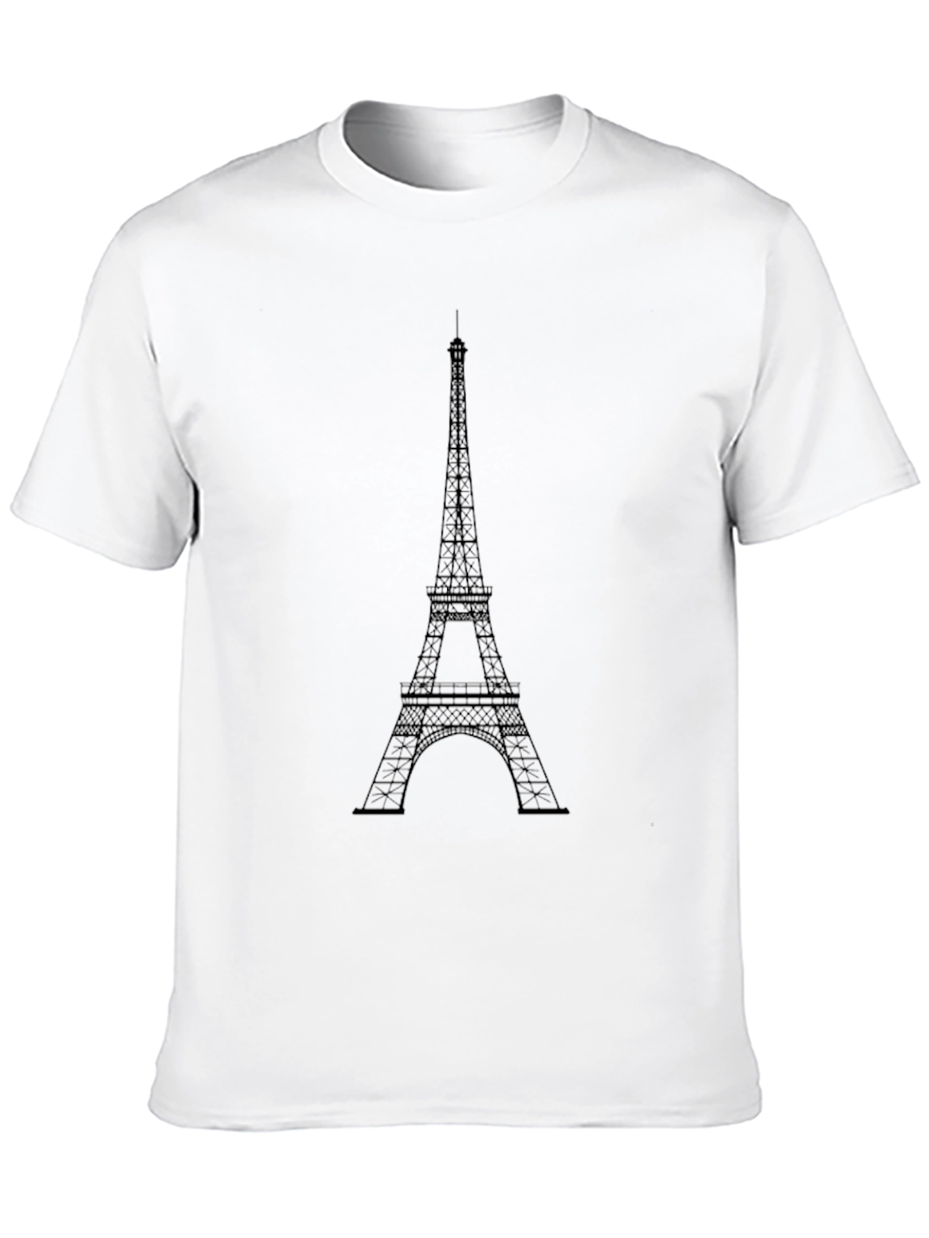 Eiffel Tower Graphic Tee - Paris Souvenir T-Shirt