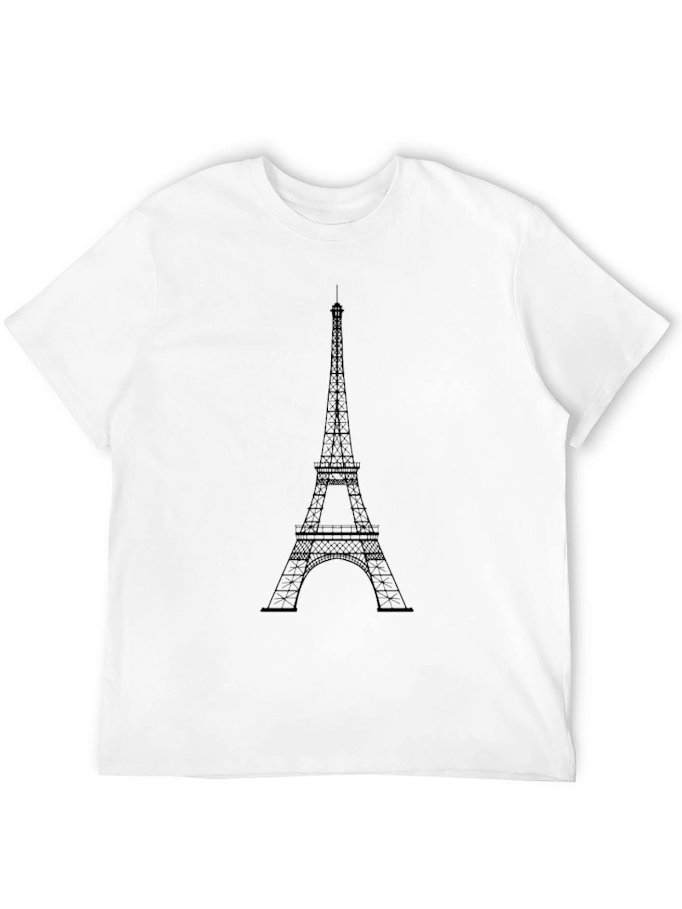 Eiffel Tower Graphic Tee - Paris Souvenir T-Shirt