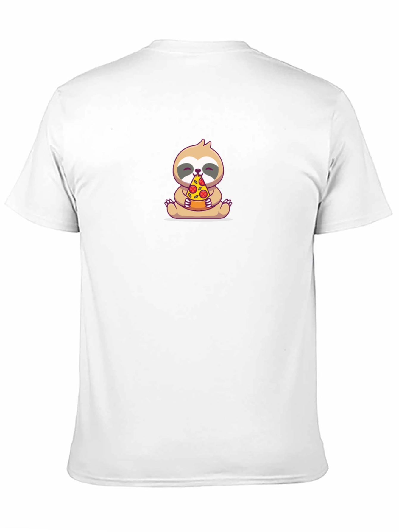 Sloth Pizza T-Shirt - Funny Graphic Tee