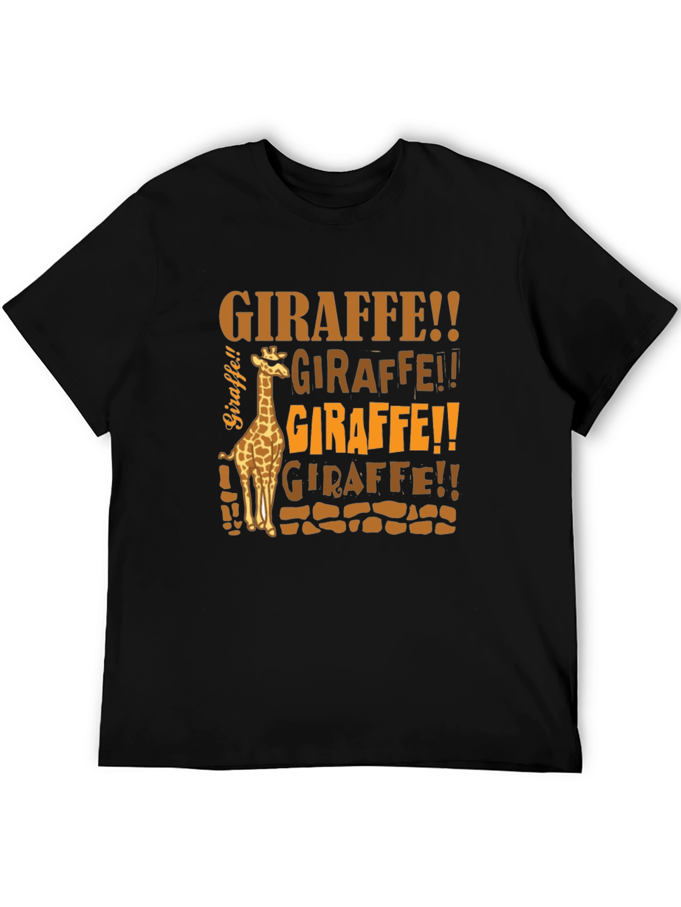 Giraffe Graphic Tee - Fun Animal Print T-Shirt