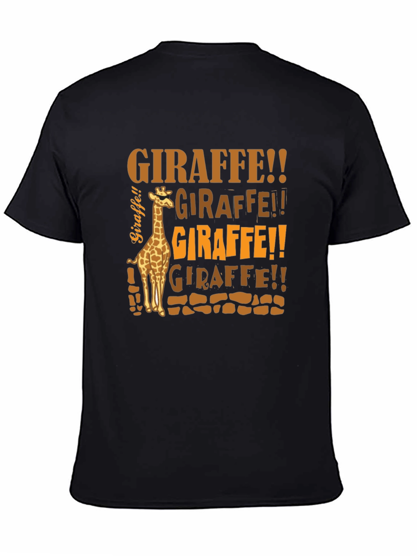 Giraffe Graphic Tee - Fun Animal Print T-Shirt