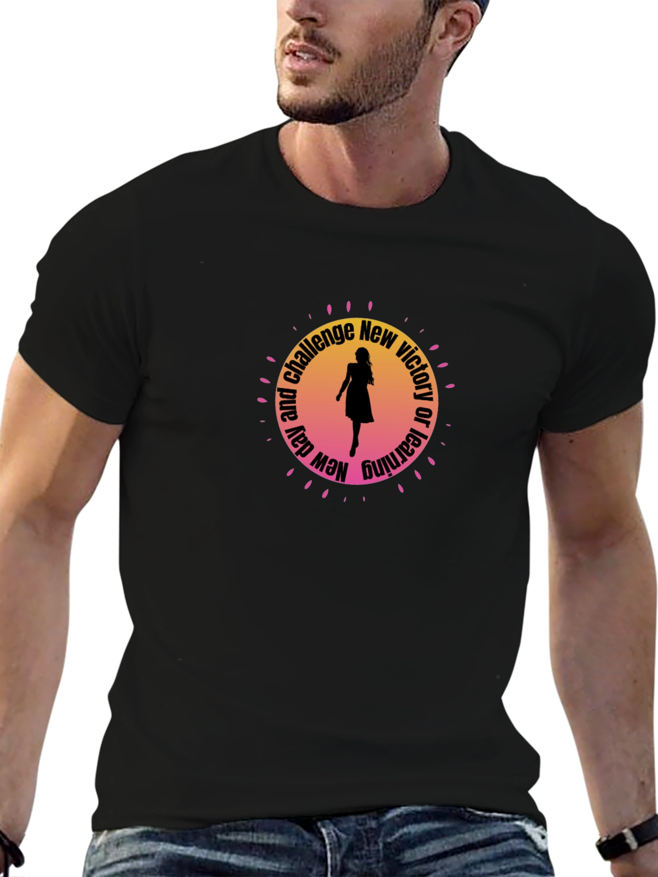 Inspirational Womans Silhouette Graphic Tee
