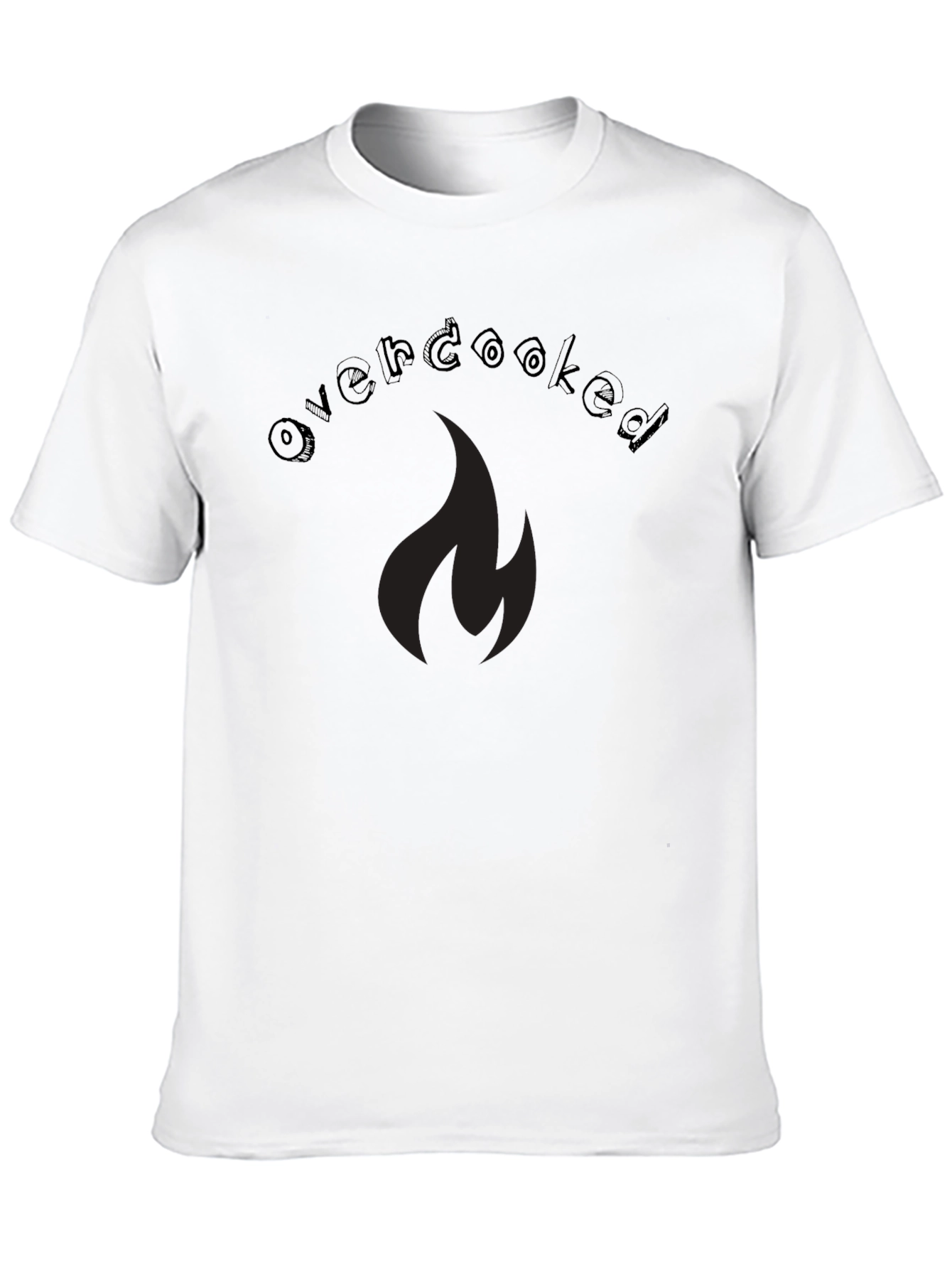 Overcooked Black Graphic Tee for Gamers