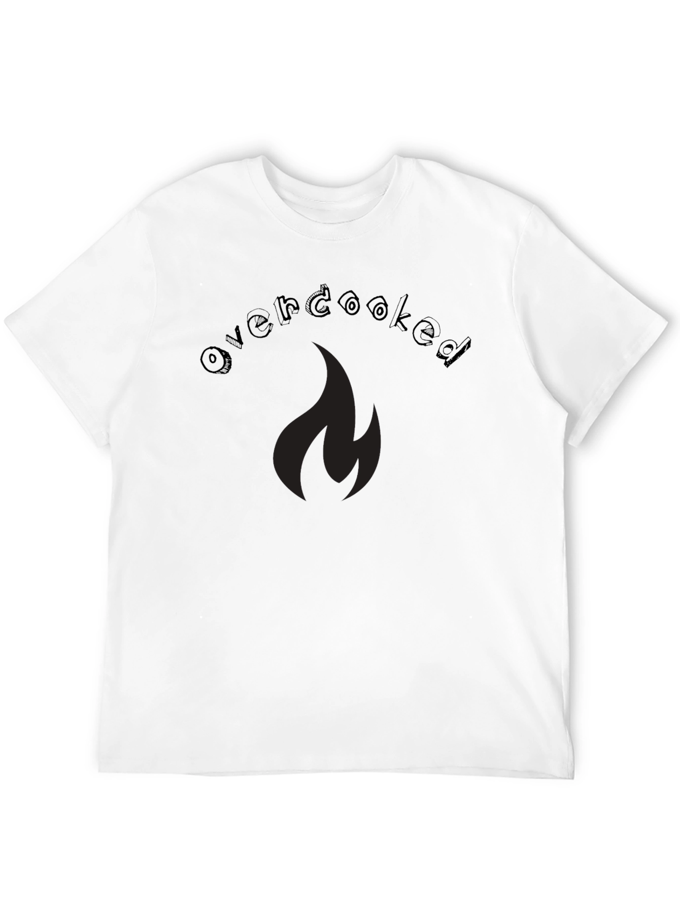 Overcooked Black Graphic Tee for Gamers