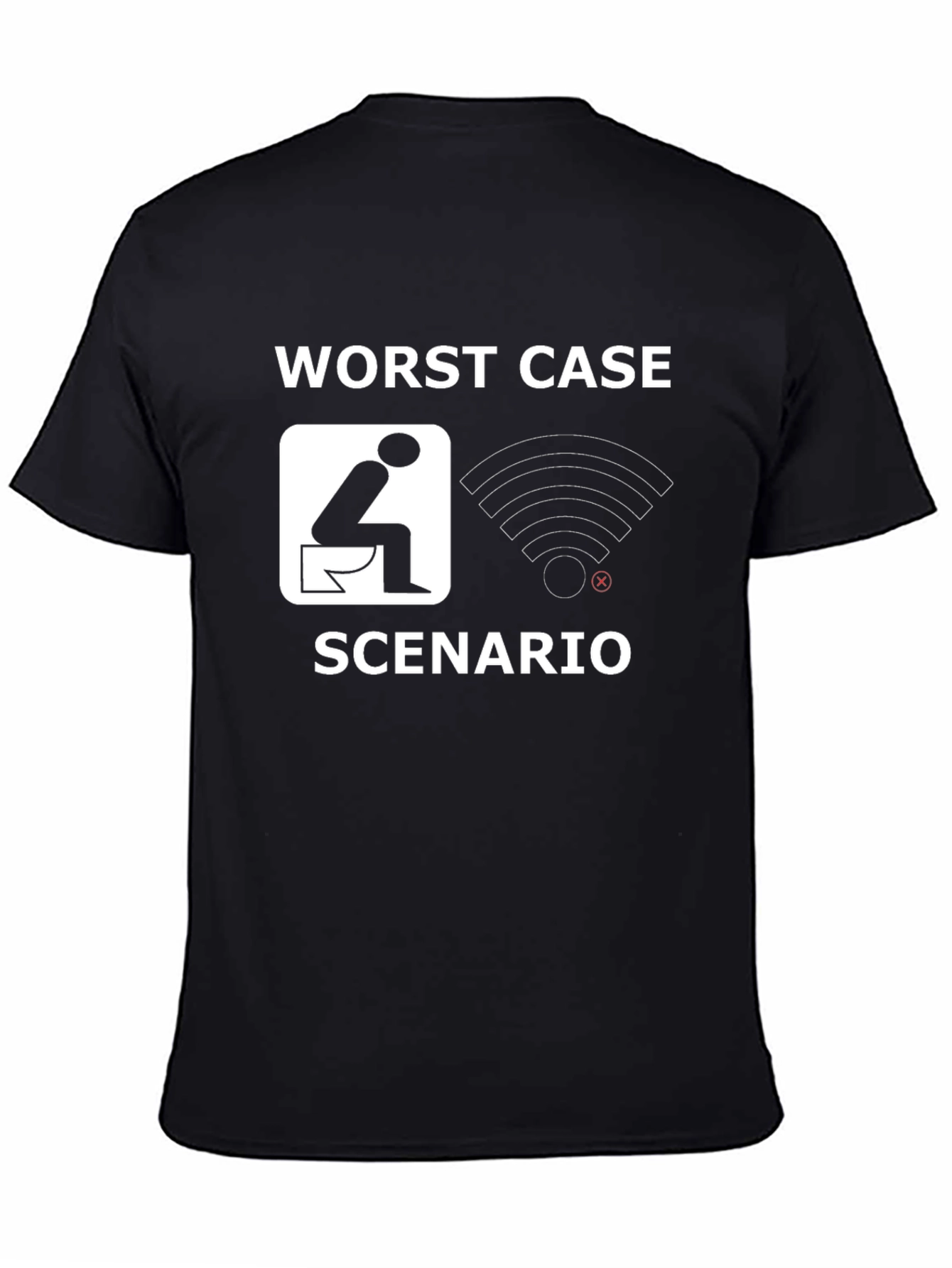Worst Case Scenario T-Shirt - No WiFi