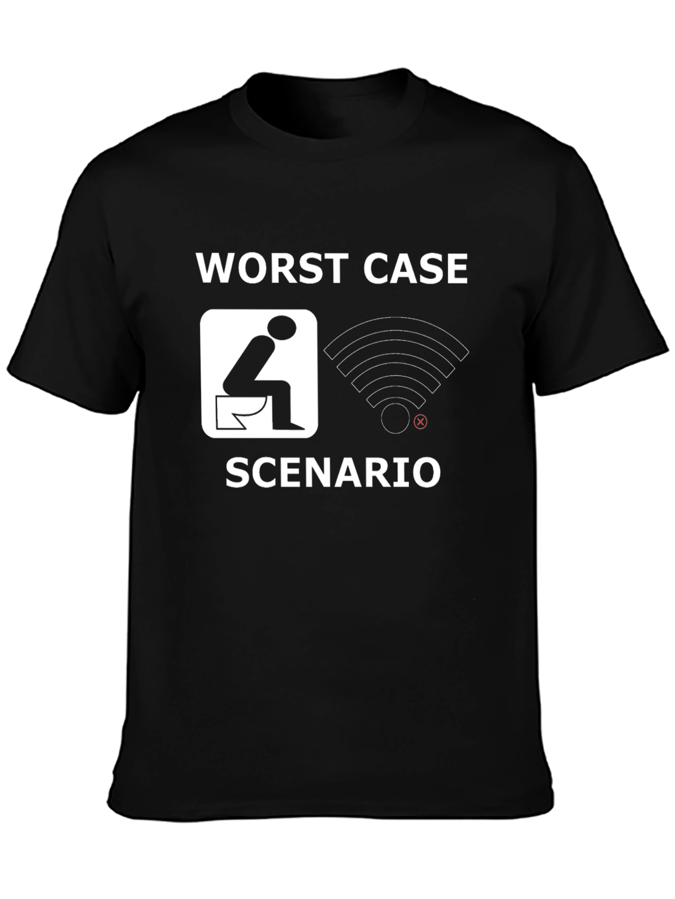 Worst Case Scenario T-Shirt - No WiFi
