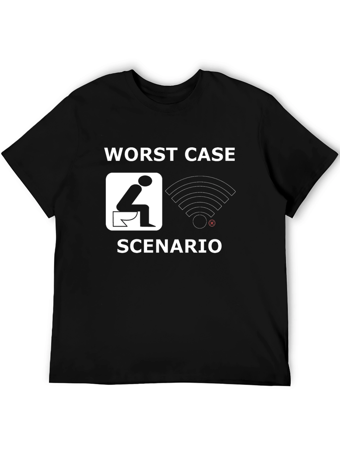Worst Case Scenario T-Shirt - No WiFi