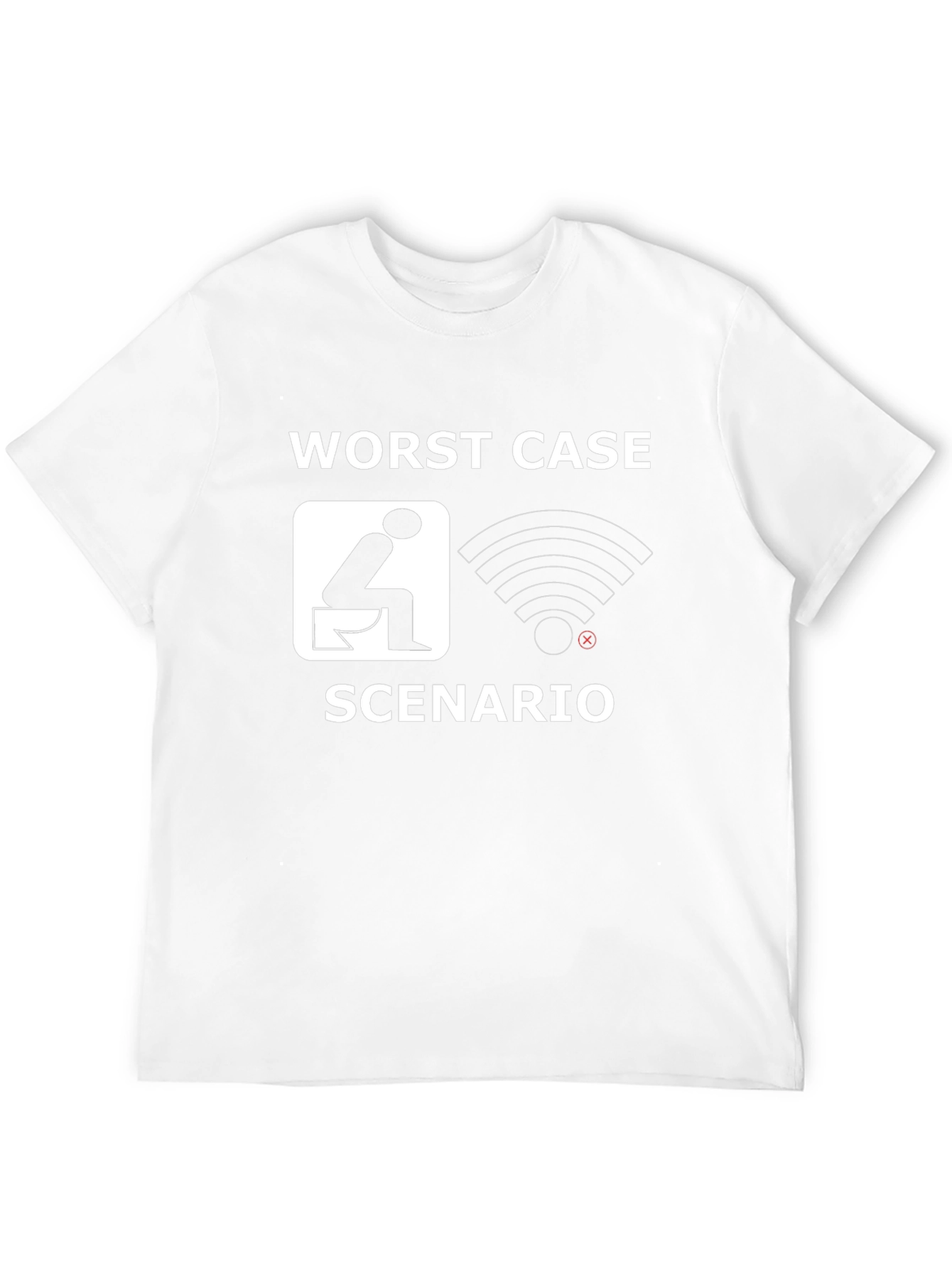 Worst Case Scenario T-Shirt - No WiFi