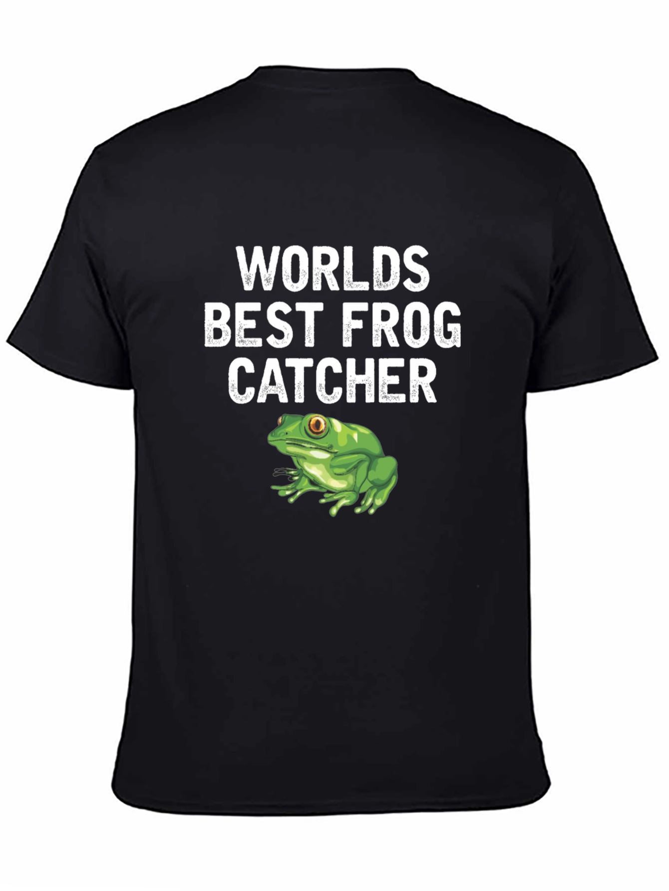 Worlds Best Frog Catcher Graphic T-Shirt