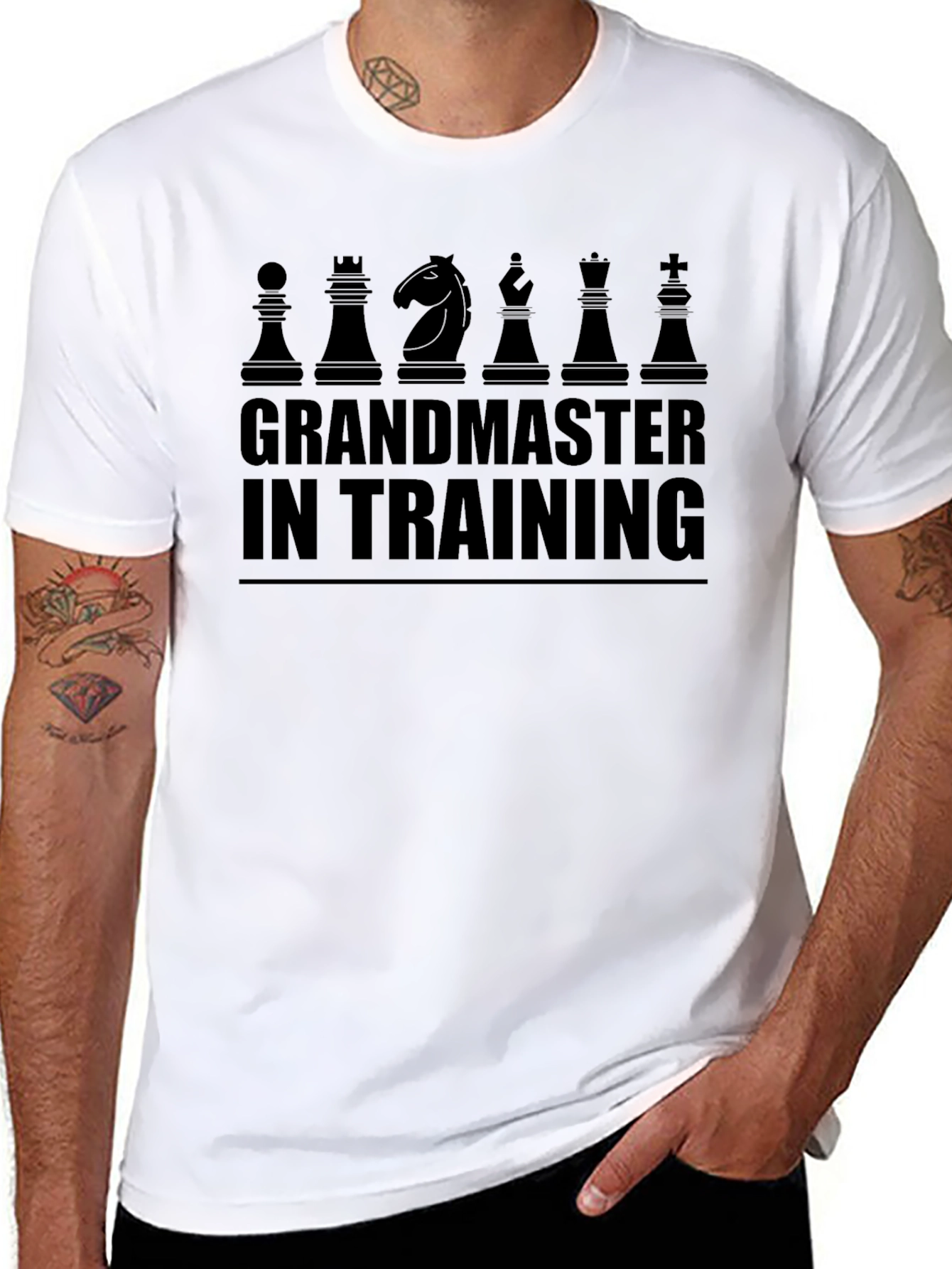 Grandmaster in Training Black T-Shirt