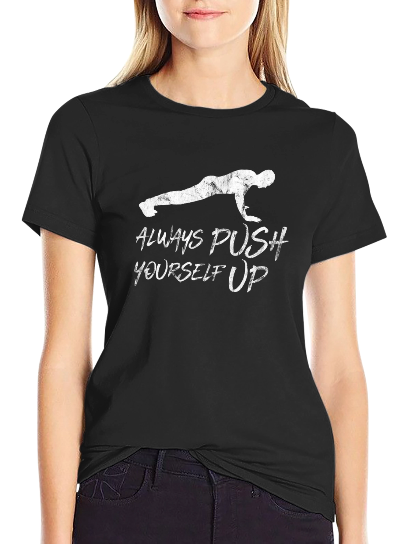 Always Push Yourself Up Graphic Tee