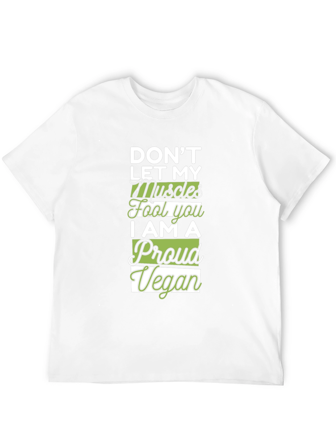 Proud Vegan Muscle T-Shirt - Black