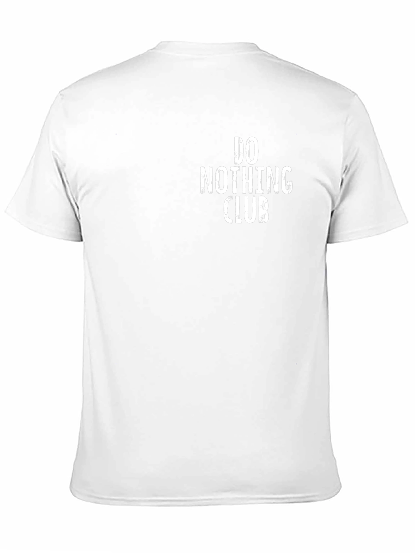 Do Nothing Club Black Tee