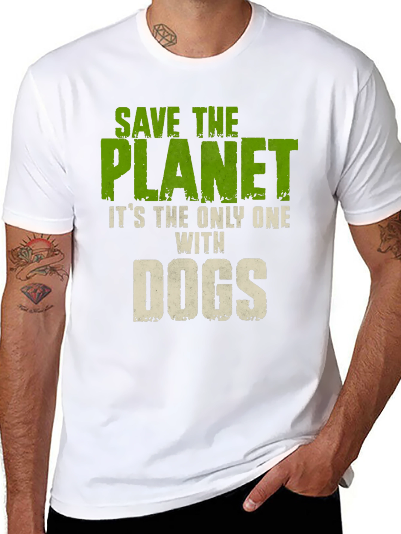 Save the Planet Dogs T-Shirt