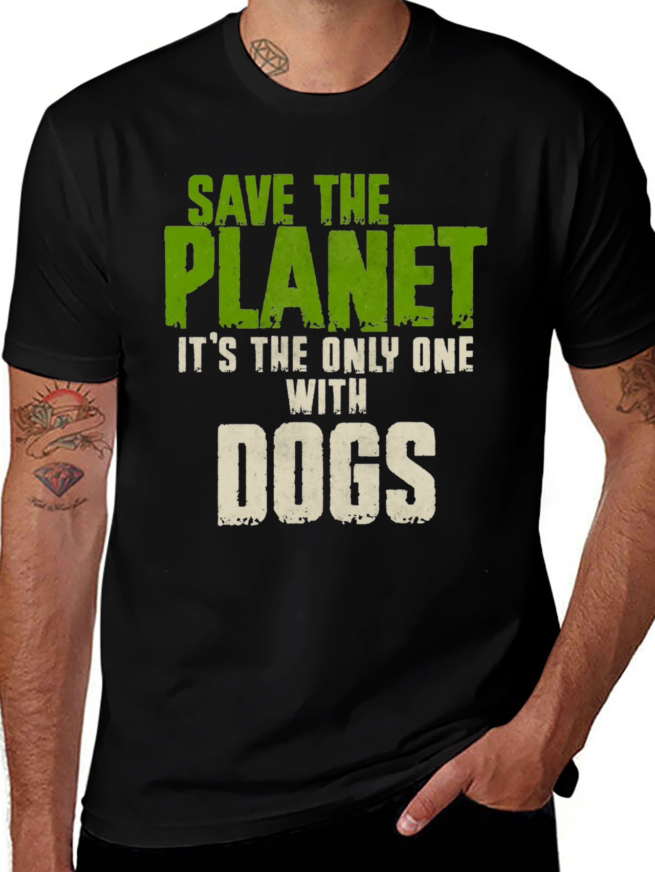 Save the Planet Dogs T-Shirt