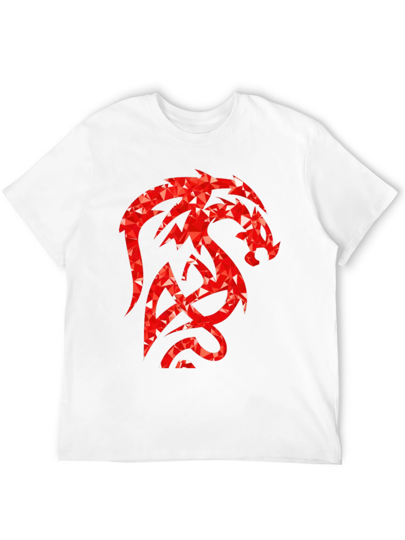 Red Dragon Graphic Black T-Shirt