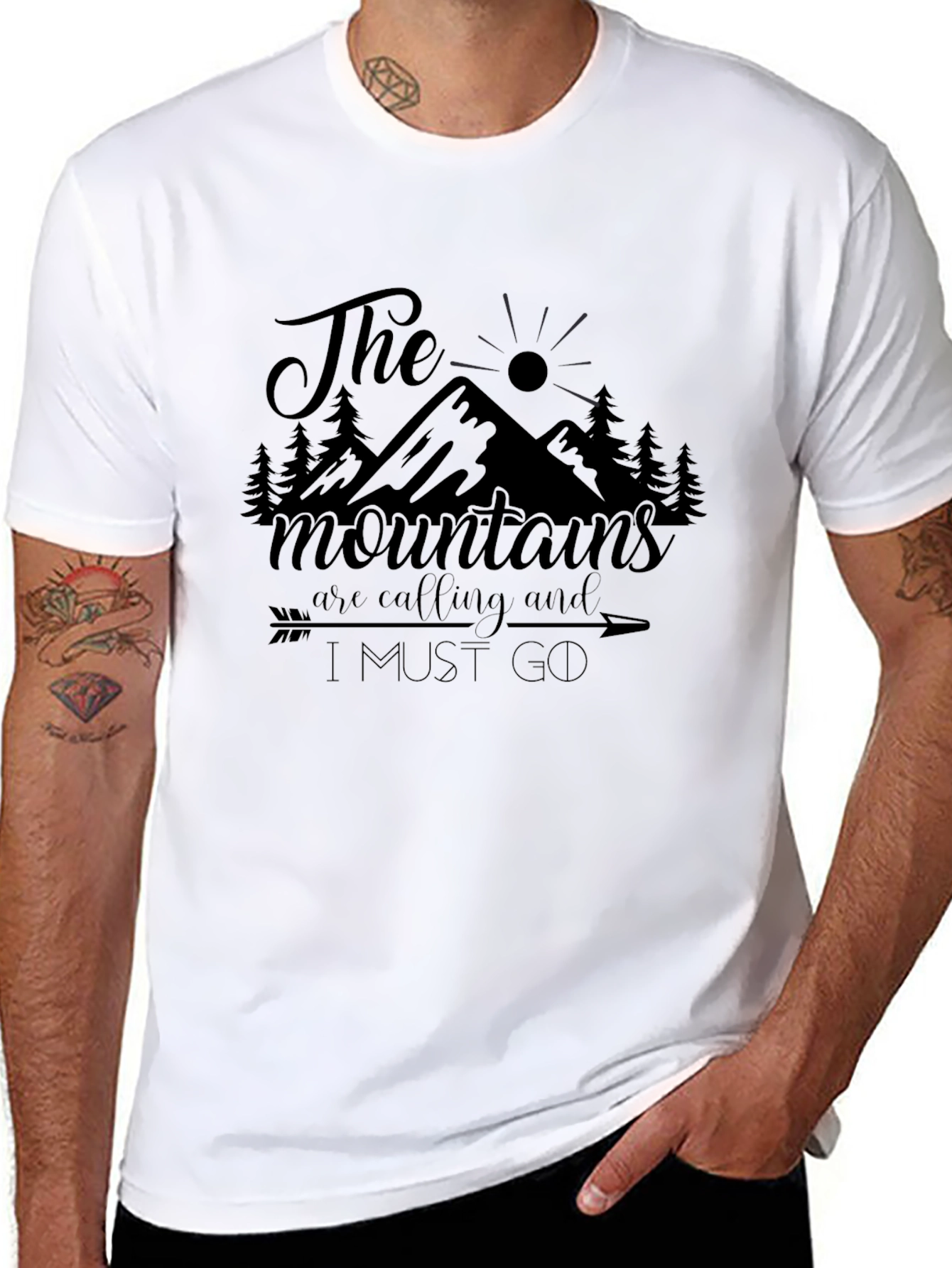The Mountains Are Calling T-Shirt