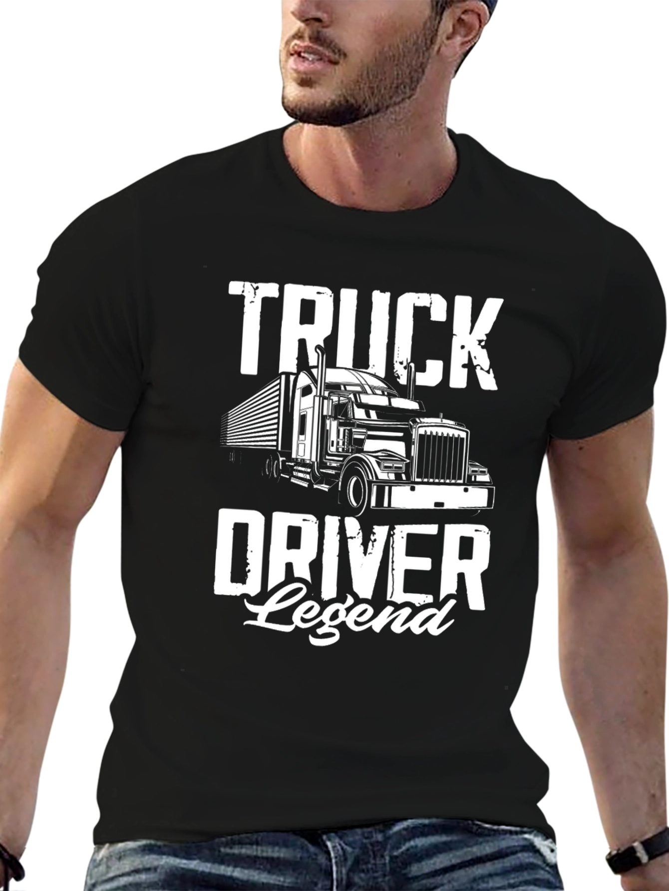 Truck Driver Legend Graphic Tee
