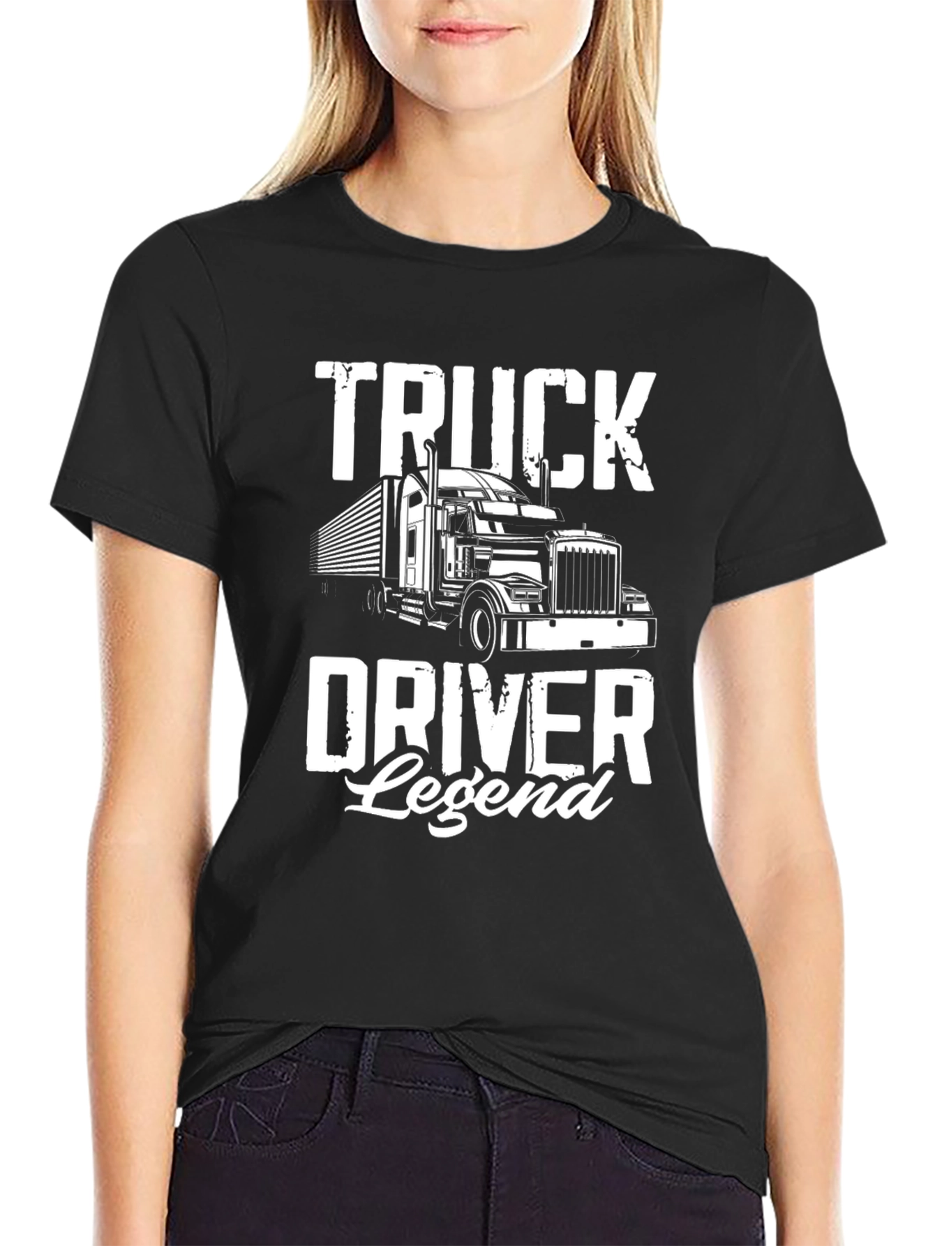 Truck Driver Legend Graphic Tee