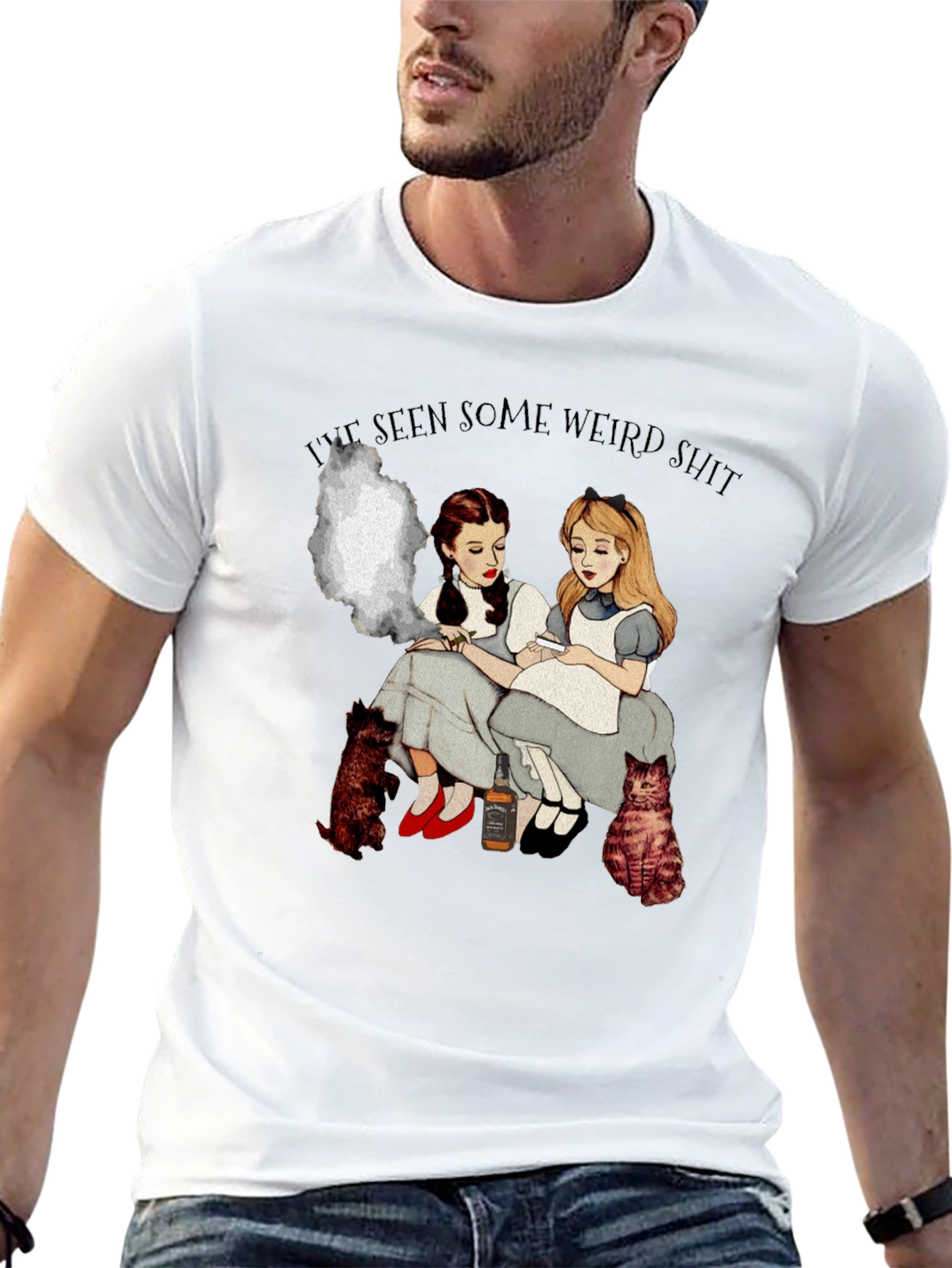 Novelty Seen Some Weird Shit Graphic Tee