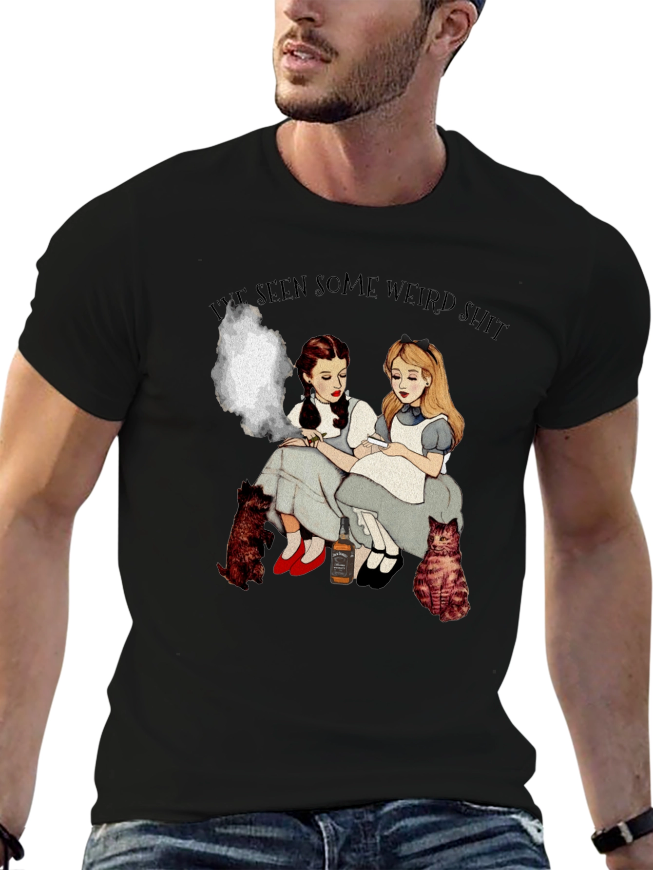 Novelty Seen Some Weird Shit Graphic Tee