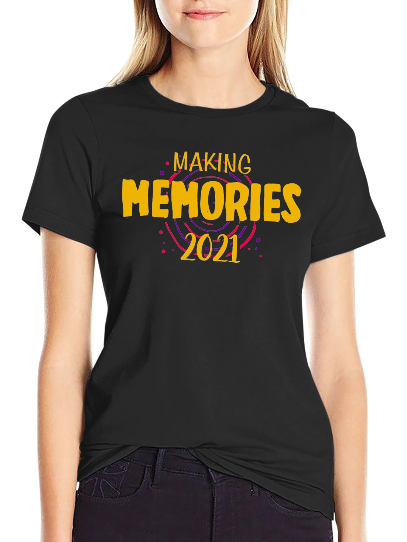 Making Memories 2021 Black Graphic T-Shirt