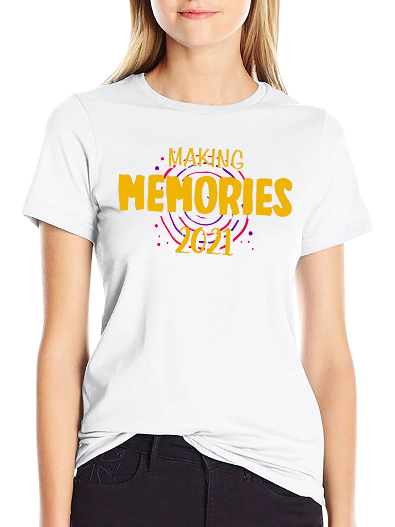 Making Memories 2021 Black Graphic T-Shirt