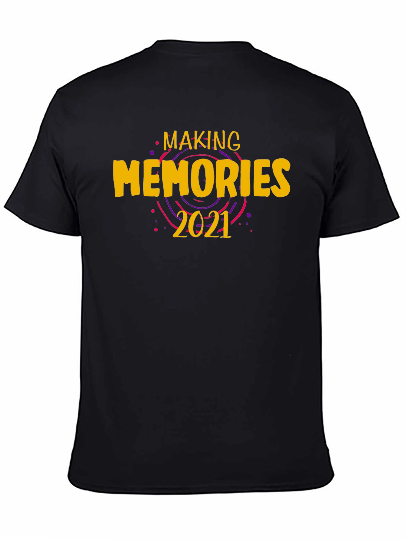 Making Memories 2021 Black Graphic T-Shirt