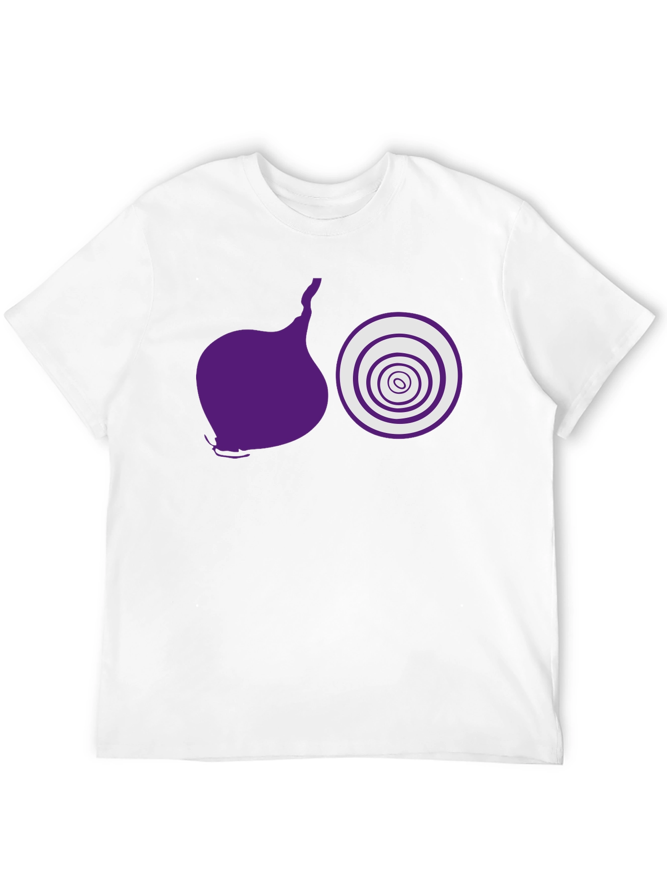 Onion Graphic Tee - Funny Food Shirt