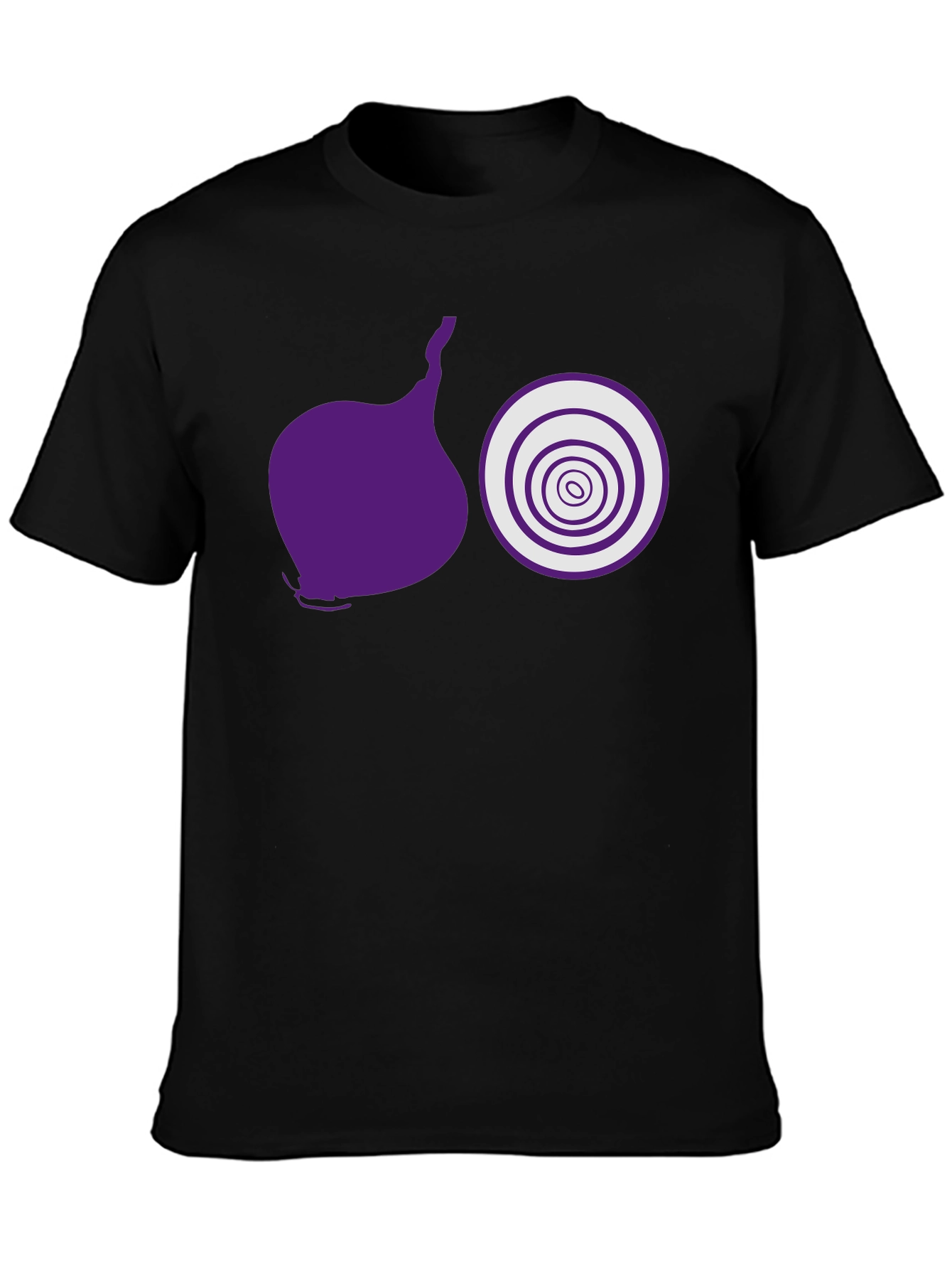 Onion Graphic Tee - Funny Food Shirt