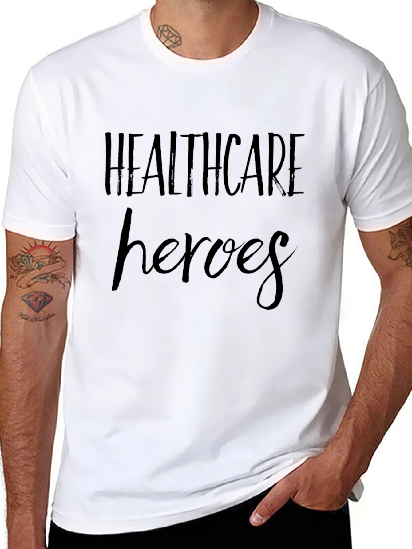 Healthcare Heroes Graphic T-Shirt