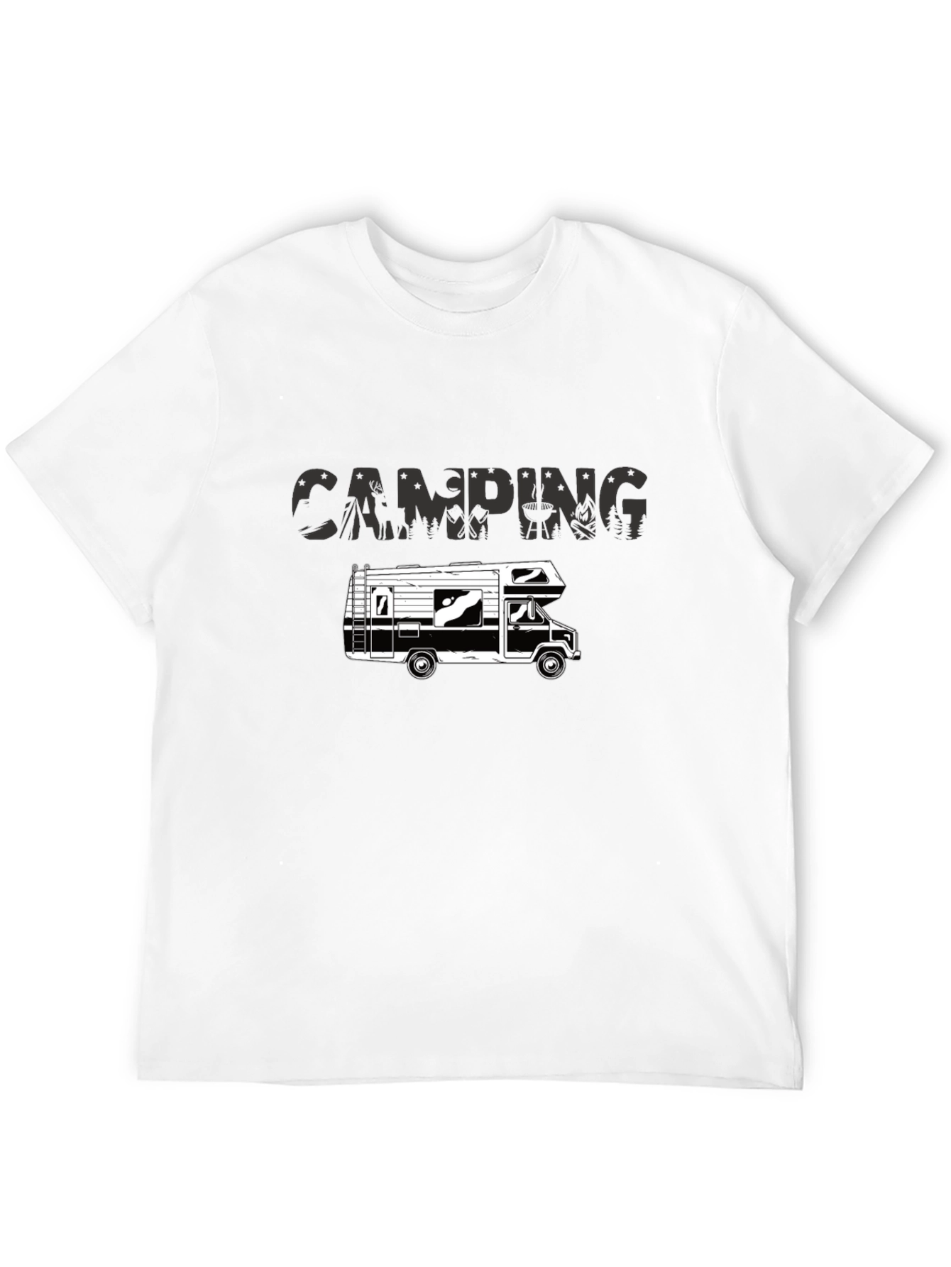 Camping RV Graphic T-Shirt