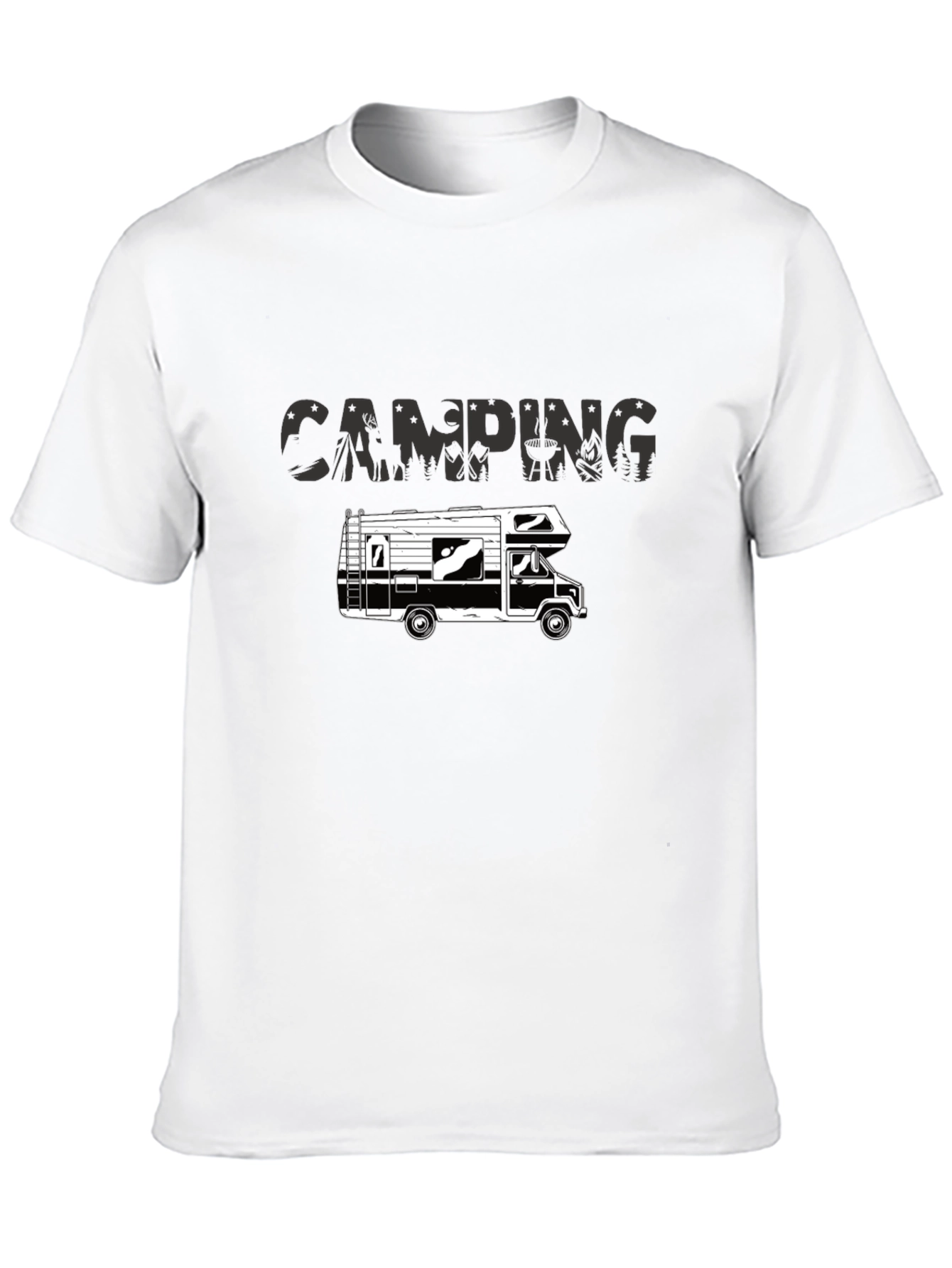 Camping RV Graphic T-Shirt