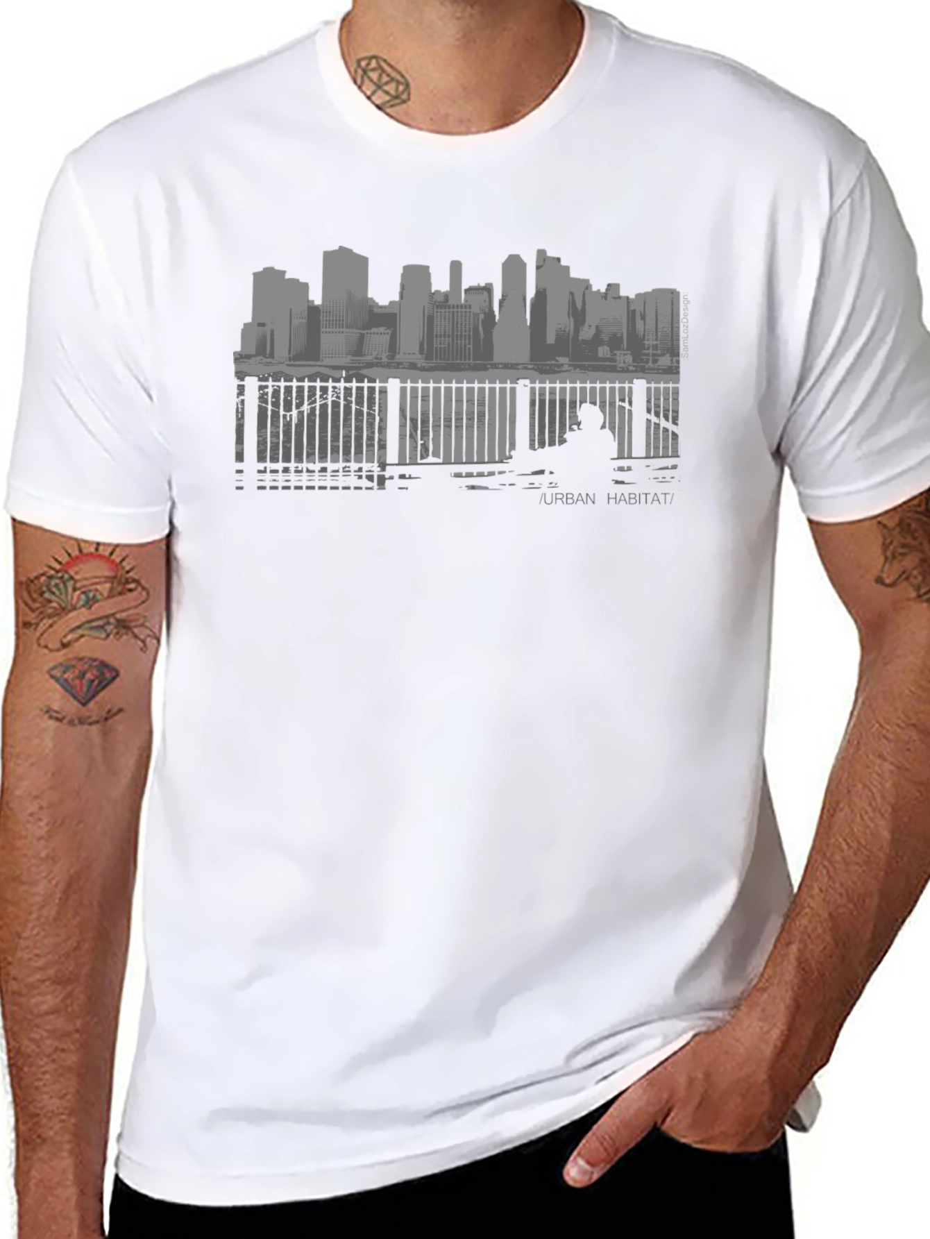 Urban Habitat Graphic Tee - Cityscape T-Shirt