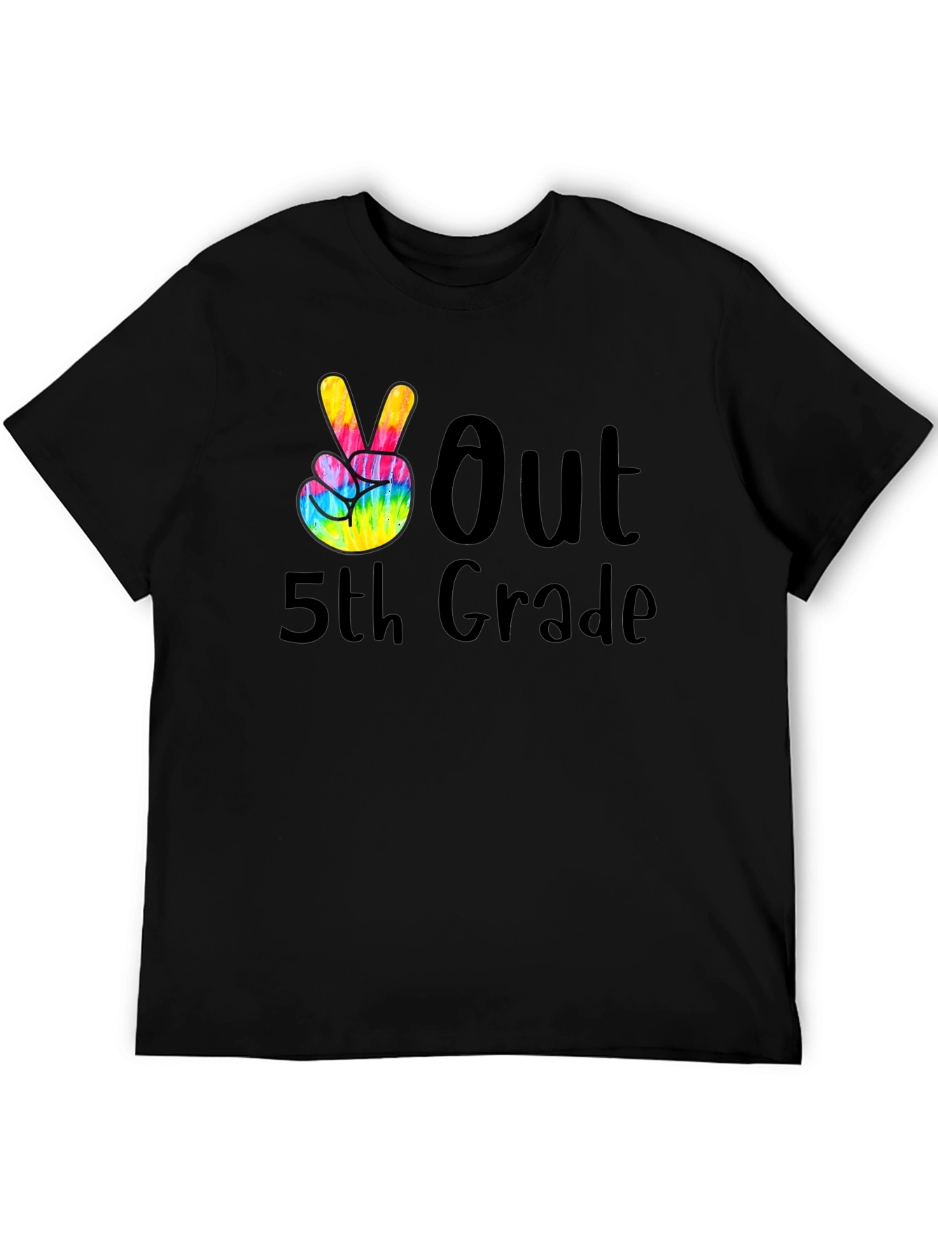 Peace Out 5th Grade Graduation T-Shirt