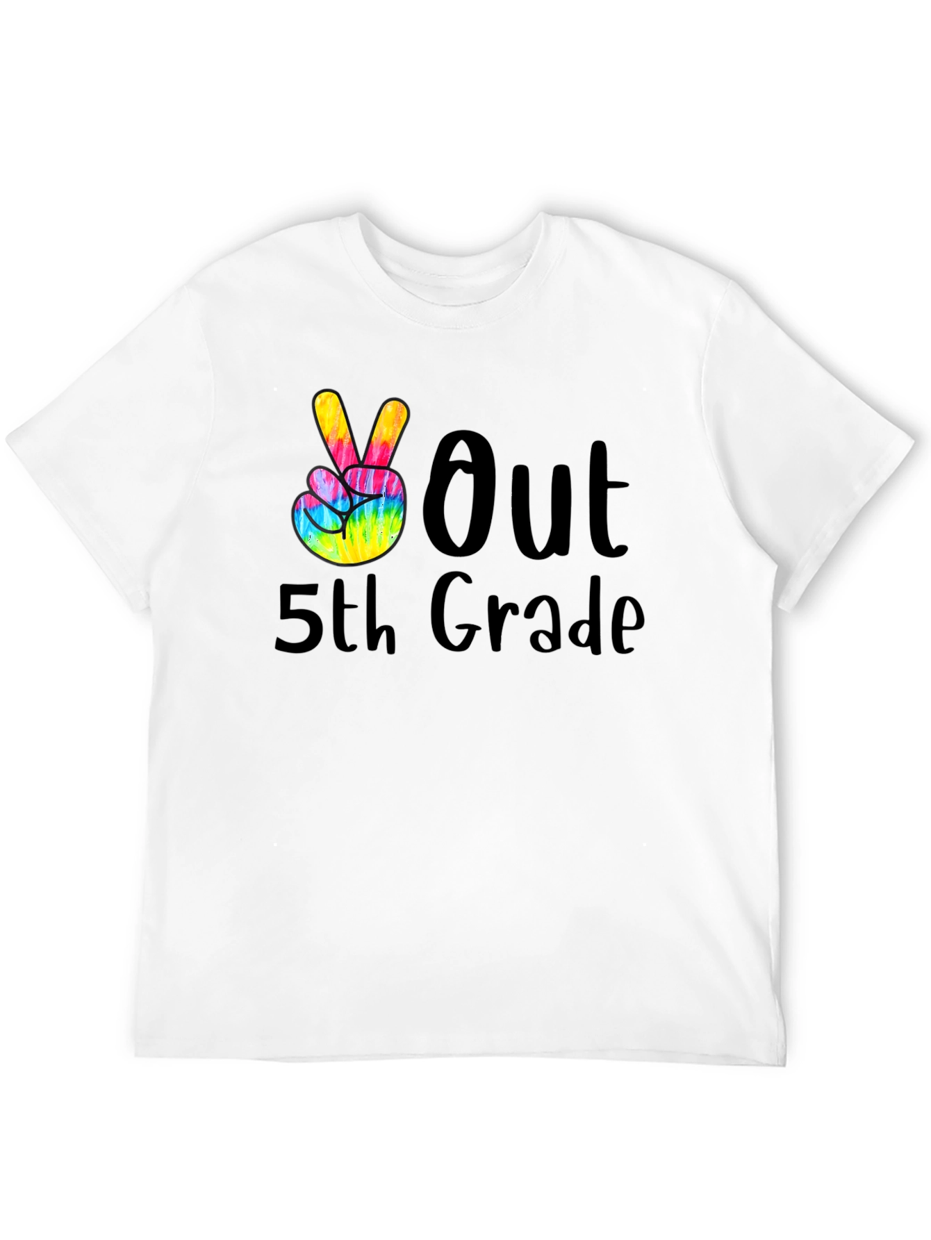 Peace Out 5th Grade Graduation T-Shirt