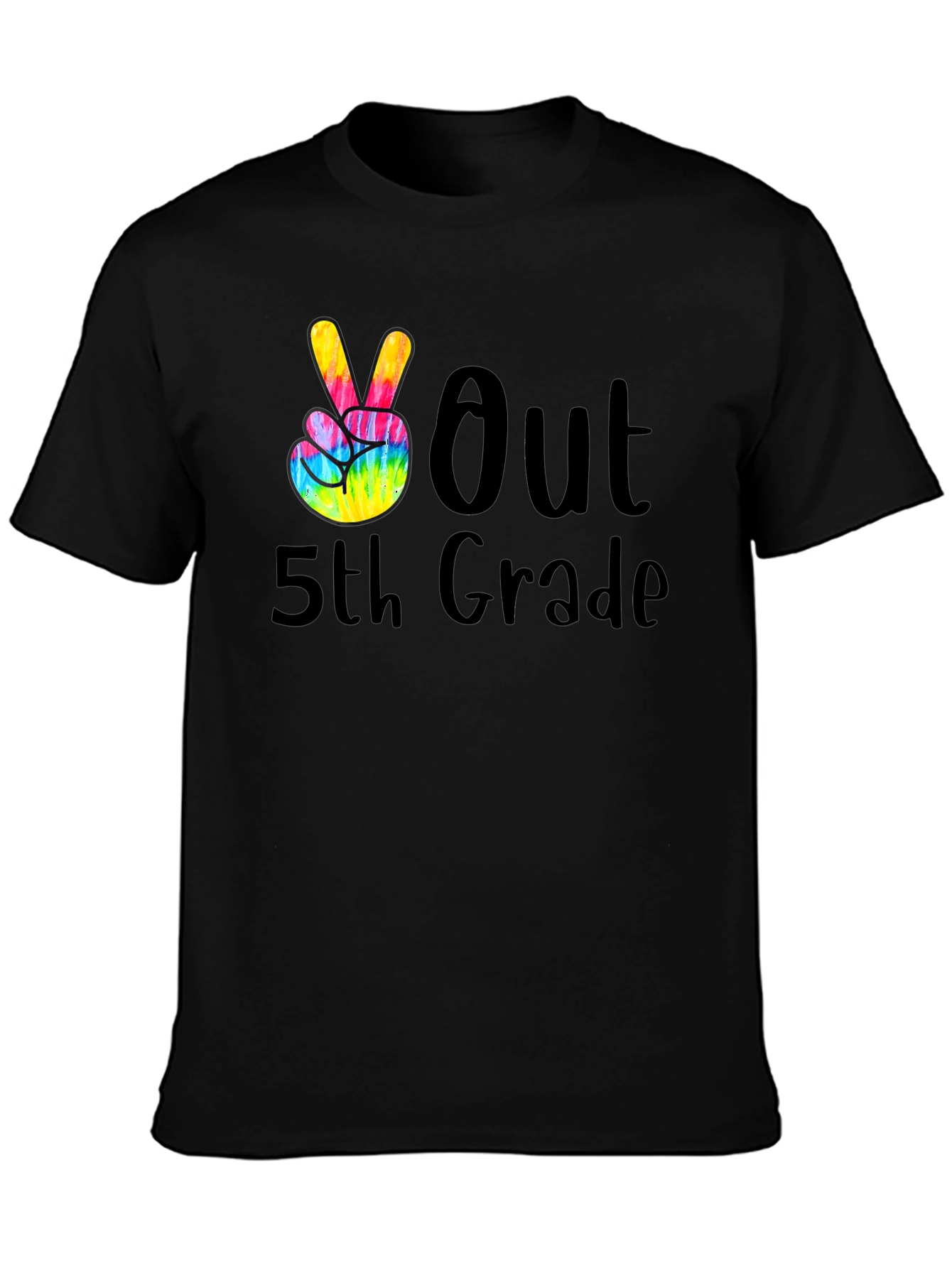 Peace Out 5th Grade Graduation T-Shirt