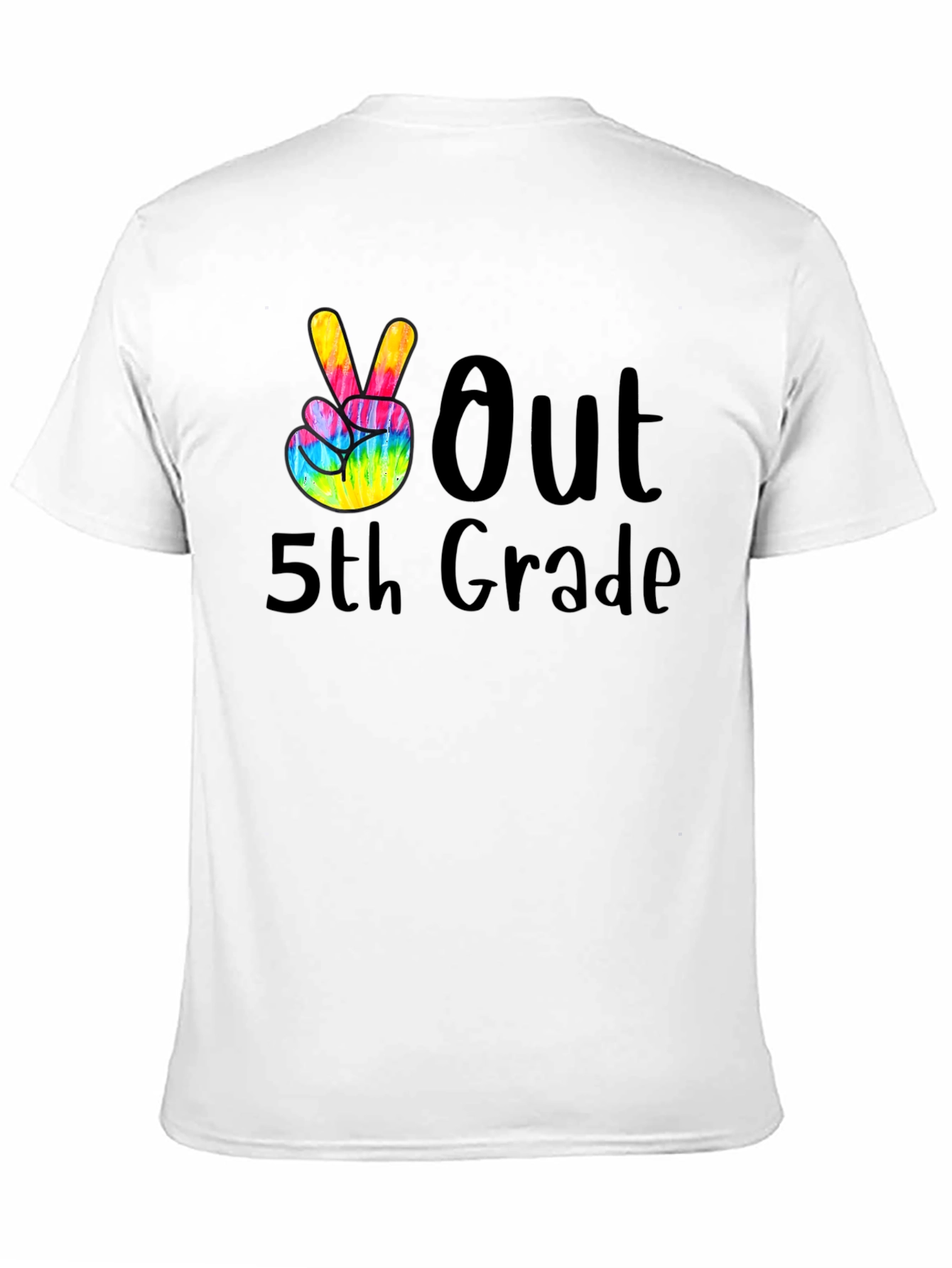 Peace Out 5th Grade Graduation T-Shirt