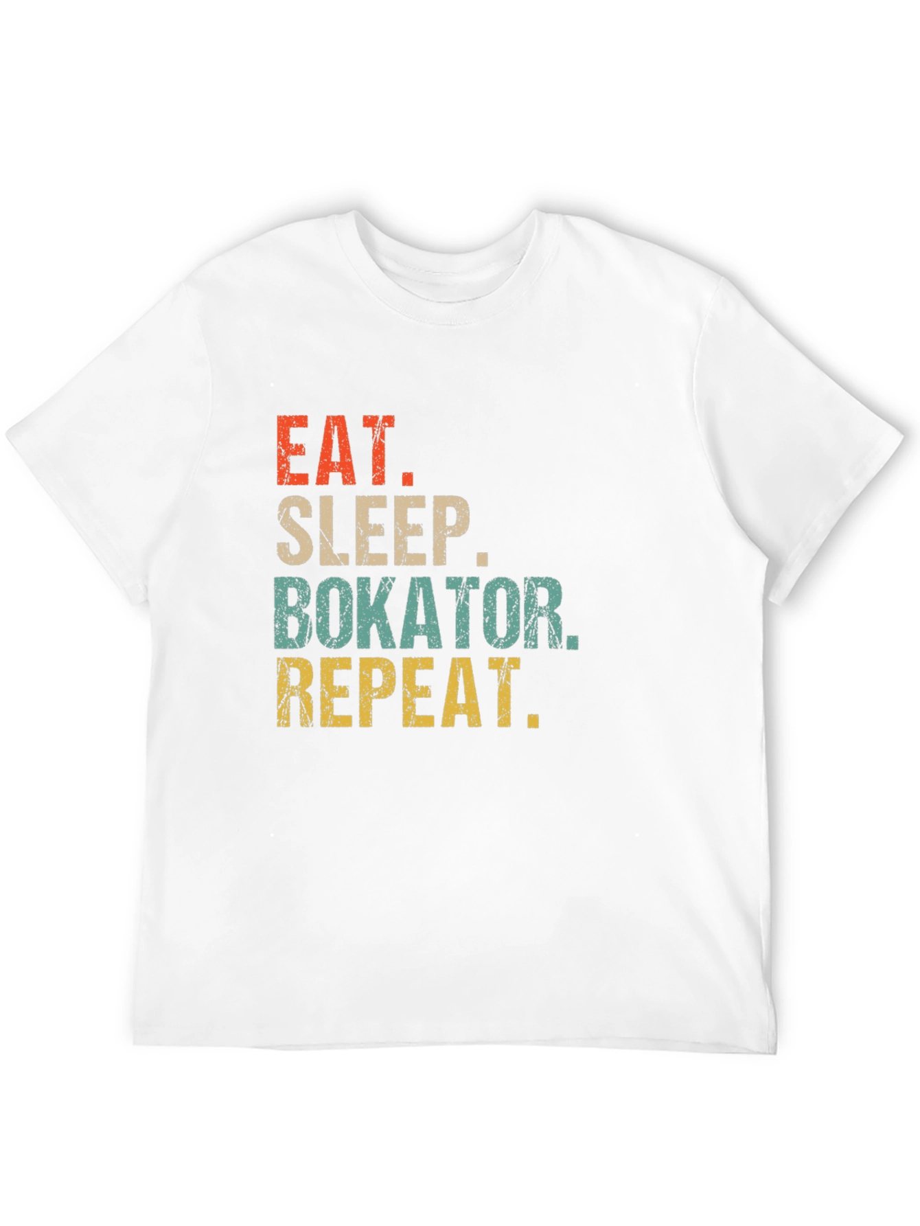 Eat Sleep Bokator Repeat T-Shirt Black