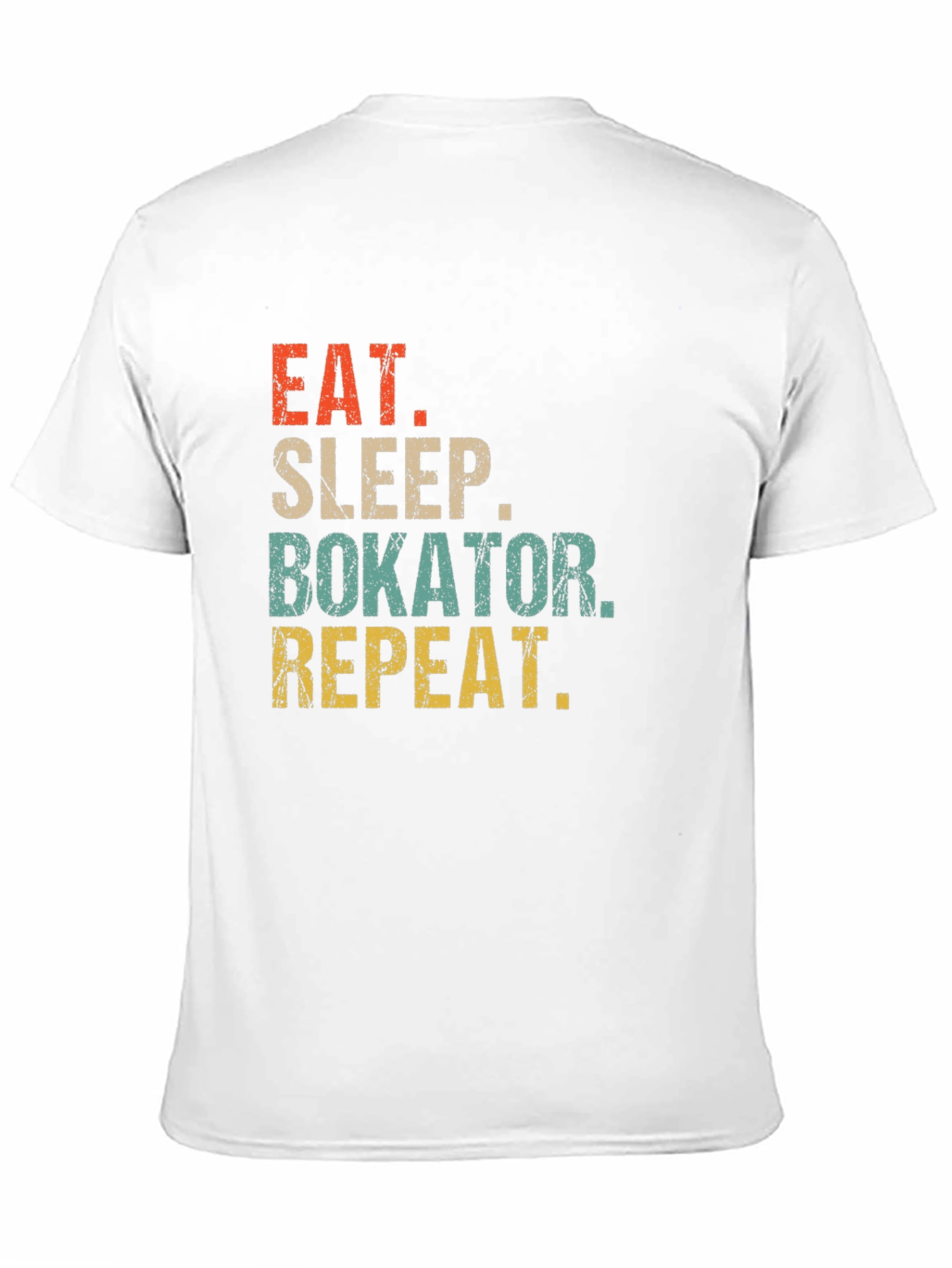 Eat Sleep Bokator Repeat T-Shirt Black