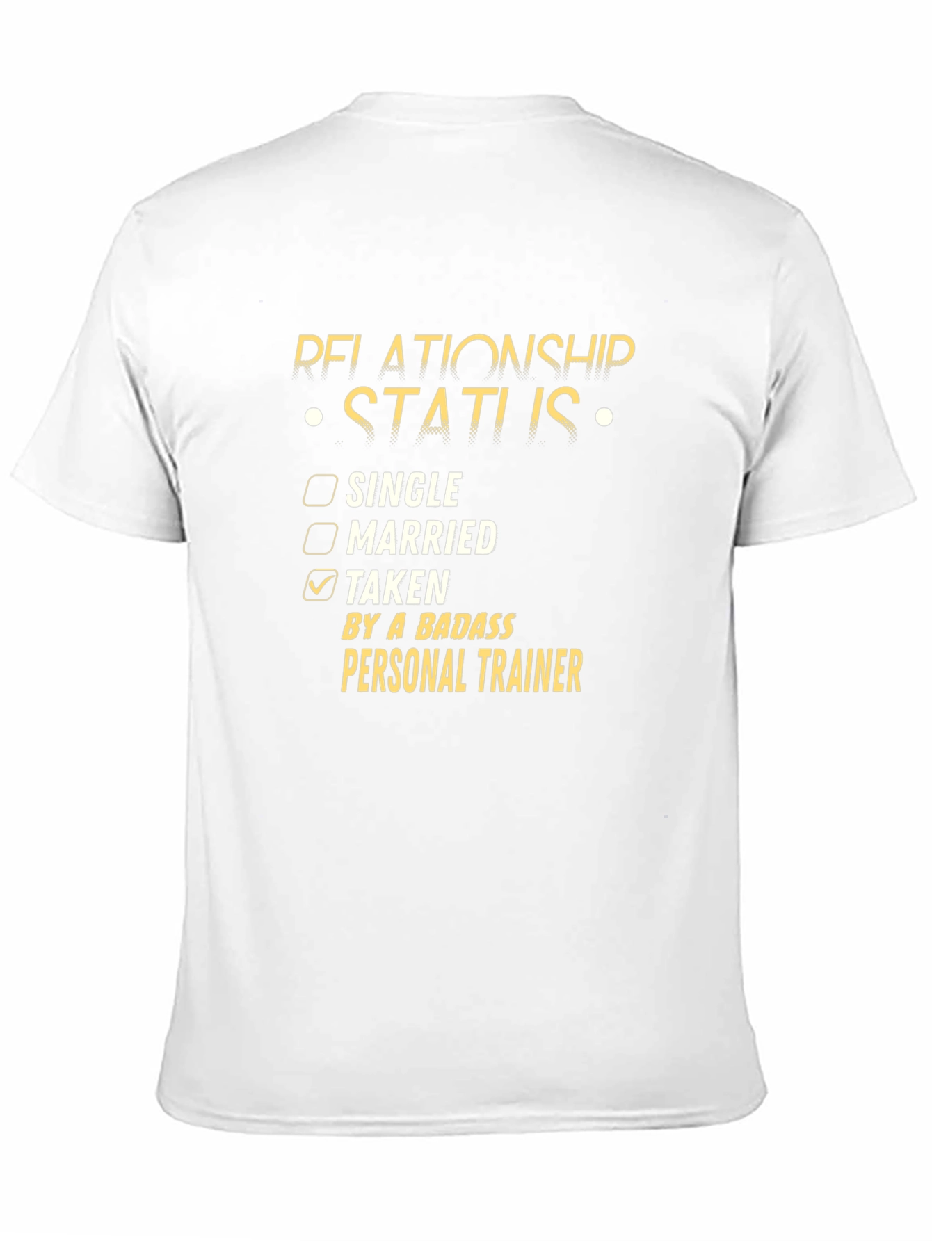 Relationship Status Personal Trainer T-Shirt
