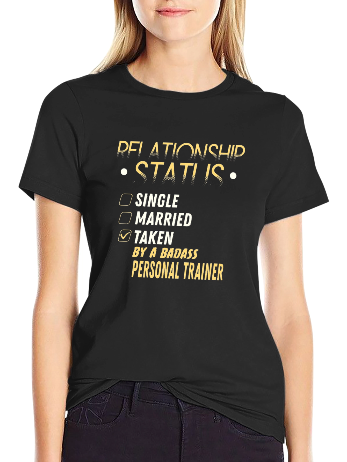 Relationship Status Personal Trainer T-Shirt