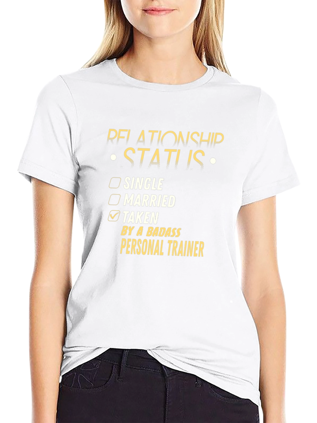 Relationship Status Personal Trainer T-Shirt