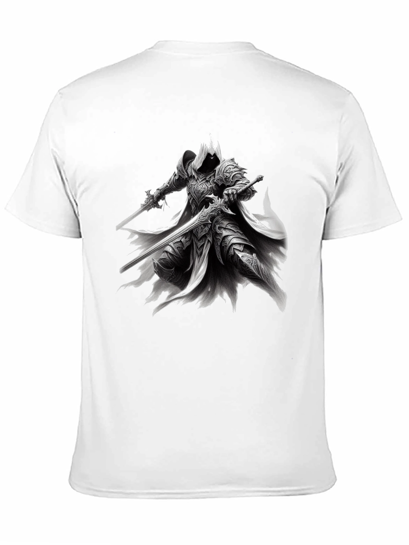 Dark Knight T-Shirt - Fantasy Warrior Design