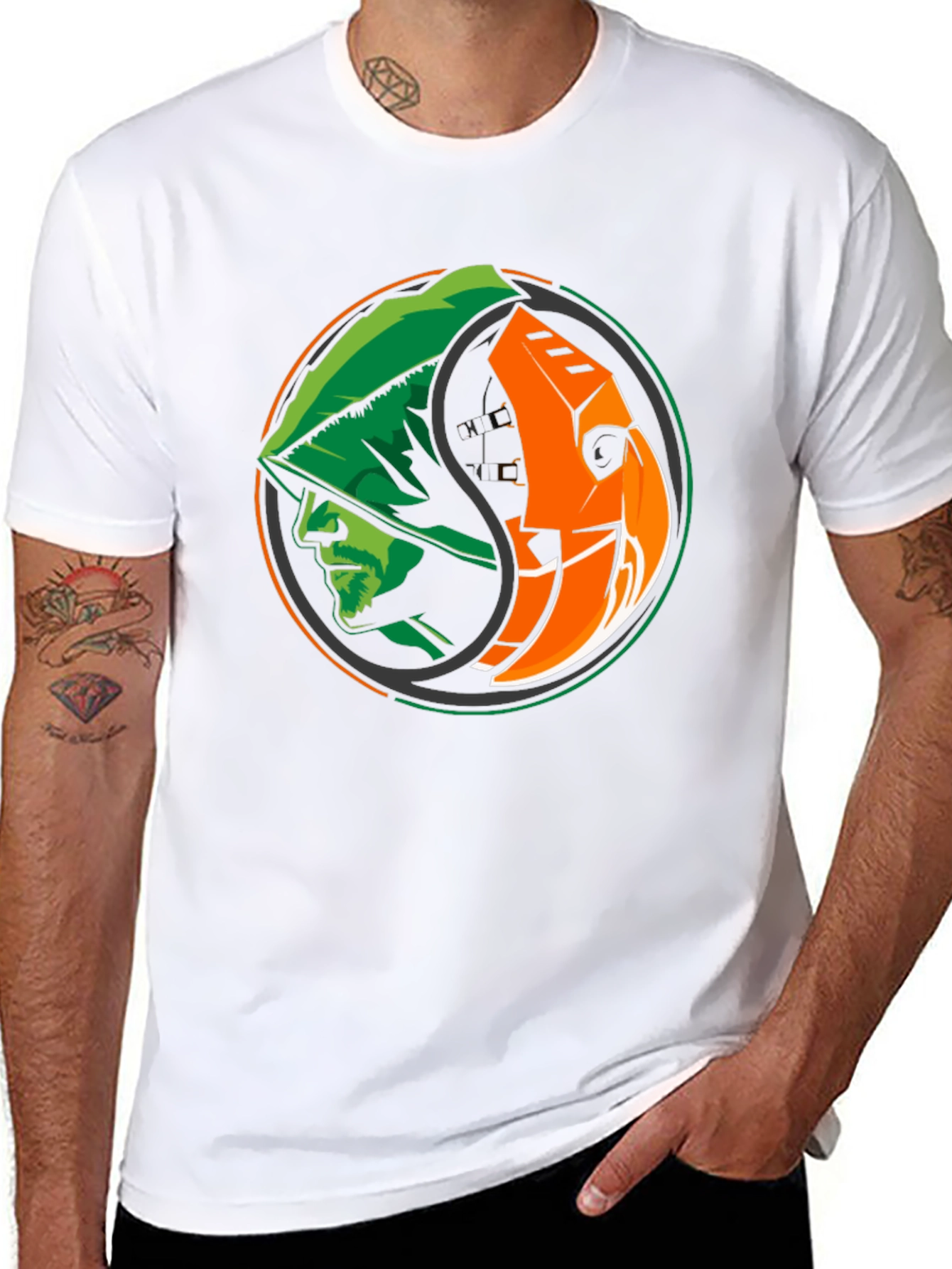 Yin Yang Graphic T-Shirt
